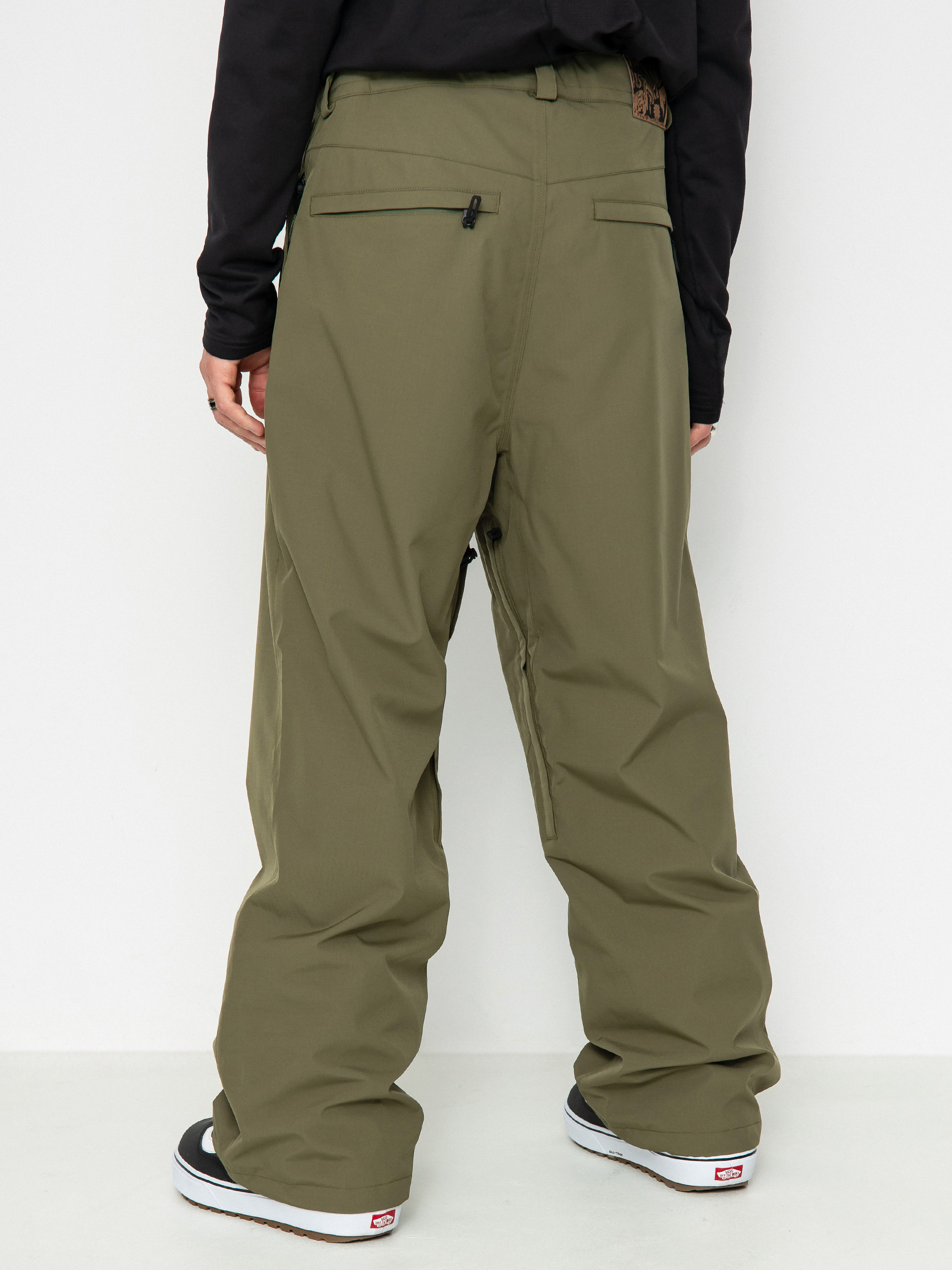 Pánské Snowboardové kalhoty Volcom Vlcmxdustbox (military)