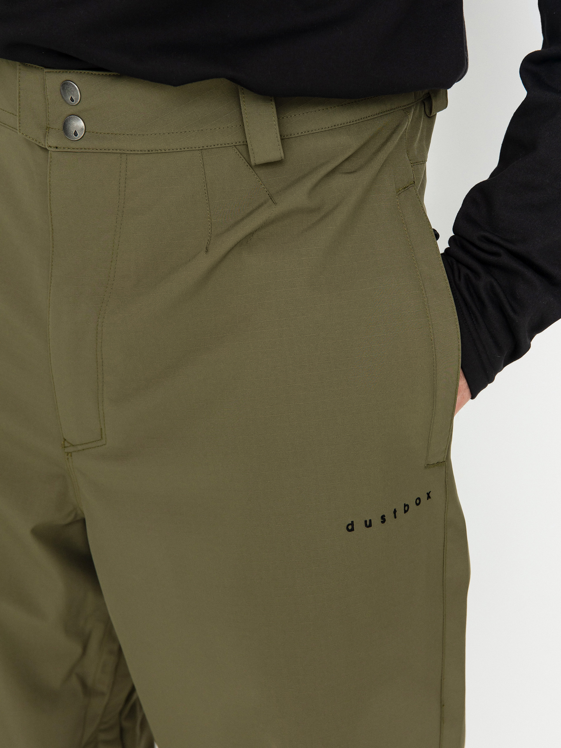 Pánské Snowboardové kalhoty Volcom Vlcmxdustbox (military)