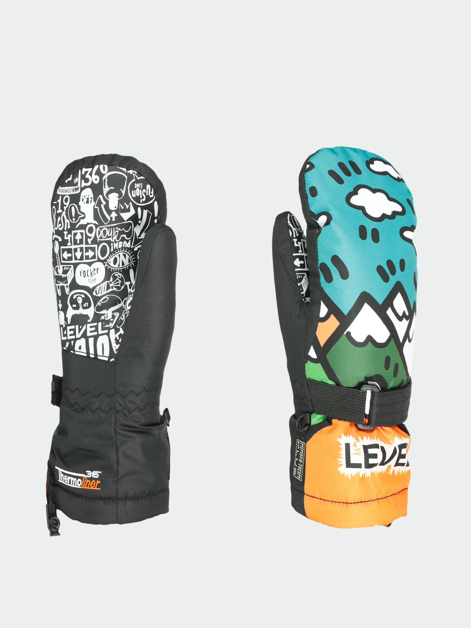 Rukavice Level Junior Mitt JR (orange)