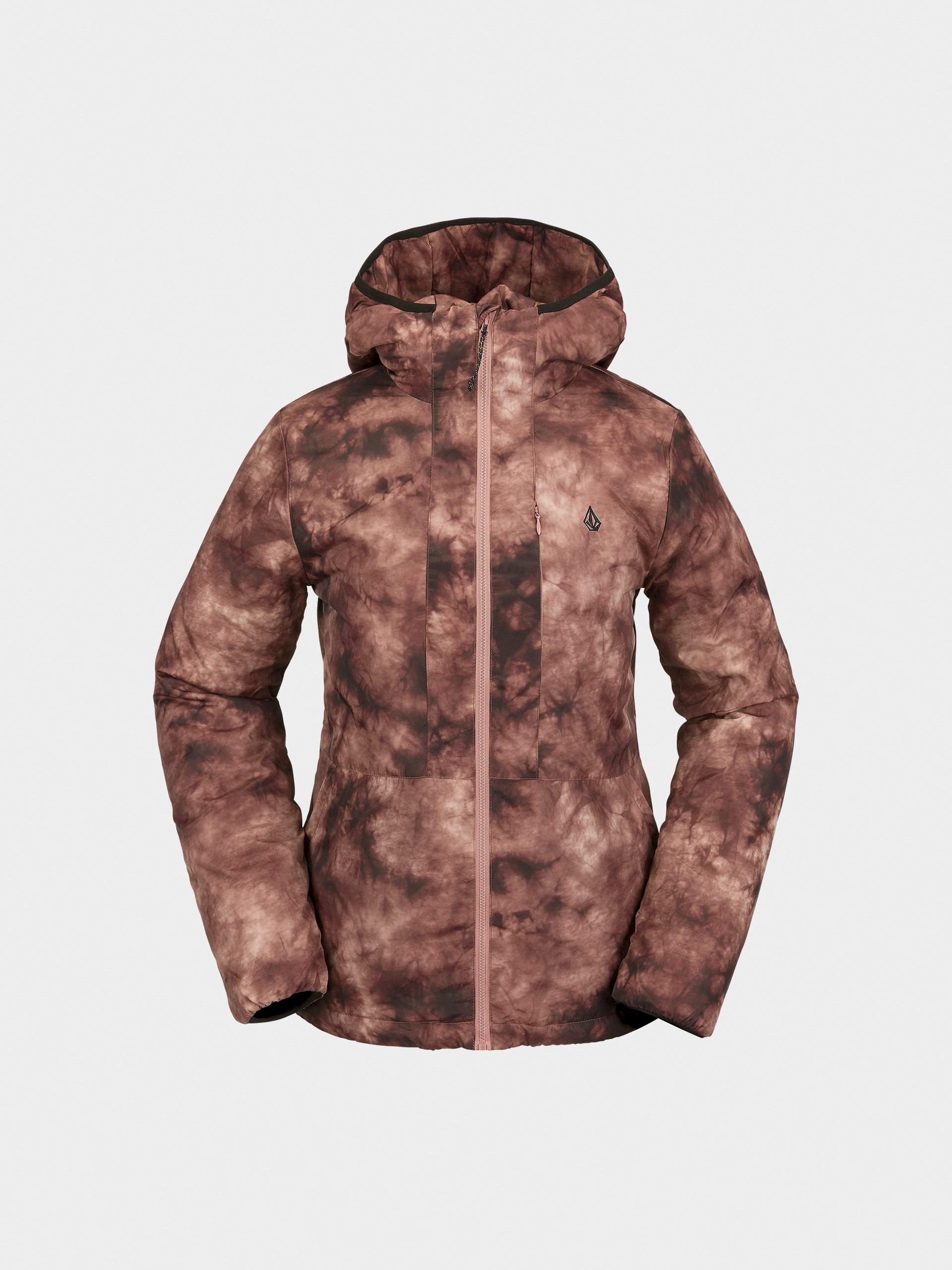 Snowboardová bunda Volcom Year Round Wmn (pink salt wash)