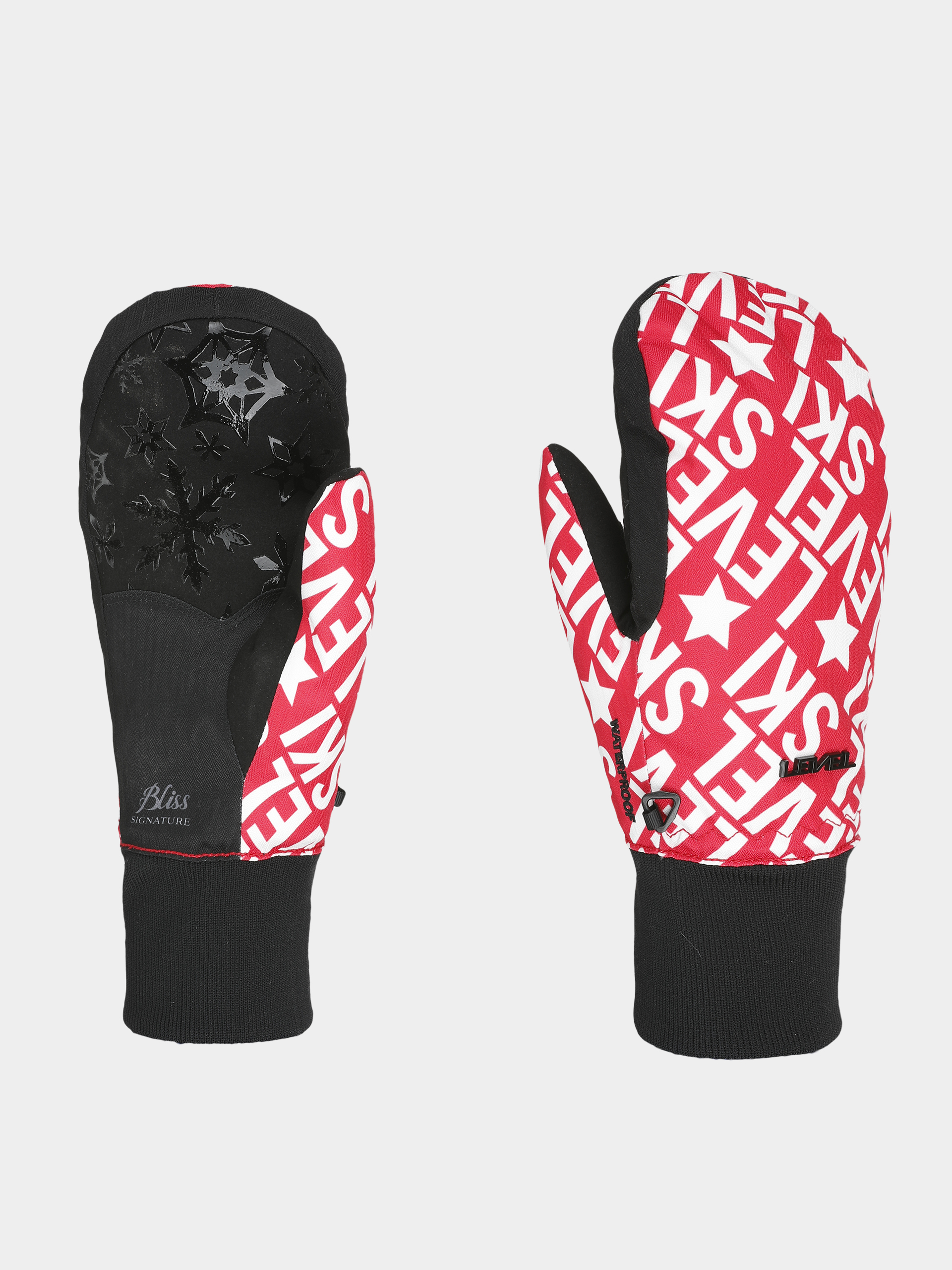 Rukavice Level Coral Mitt Wmn (white/red)