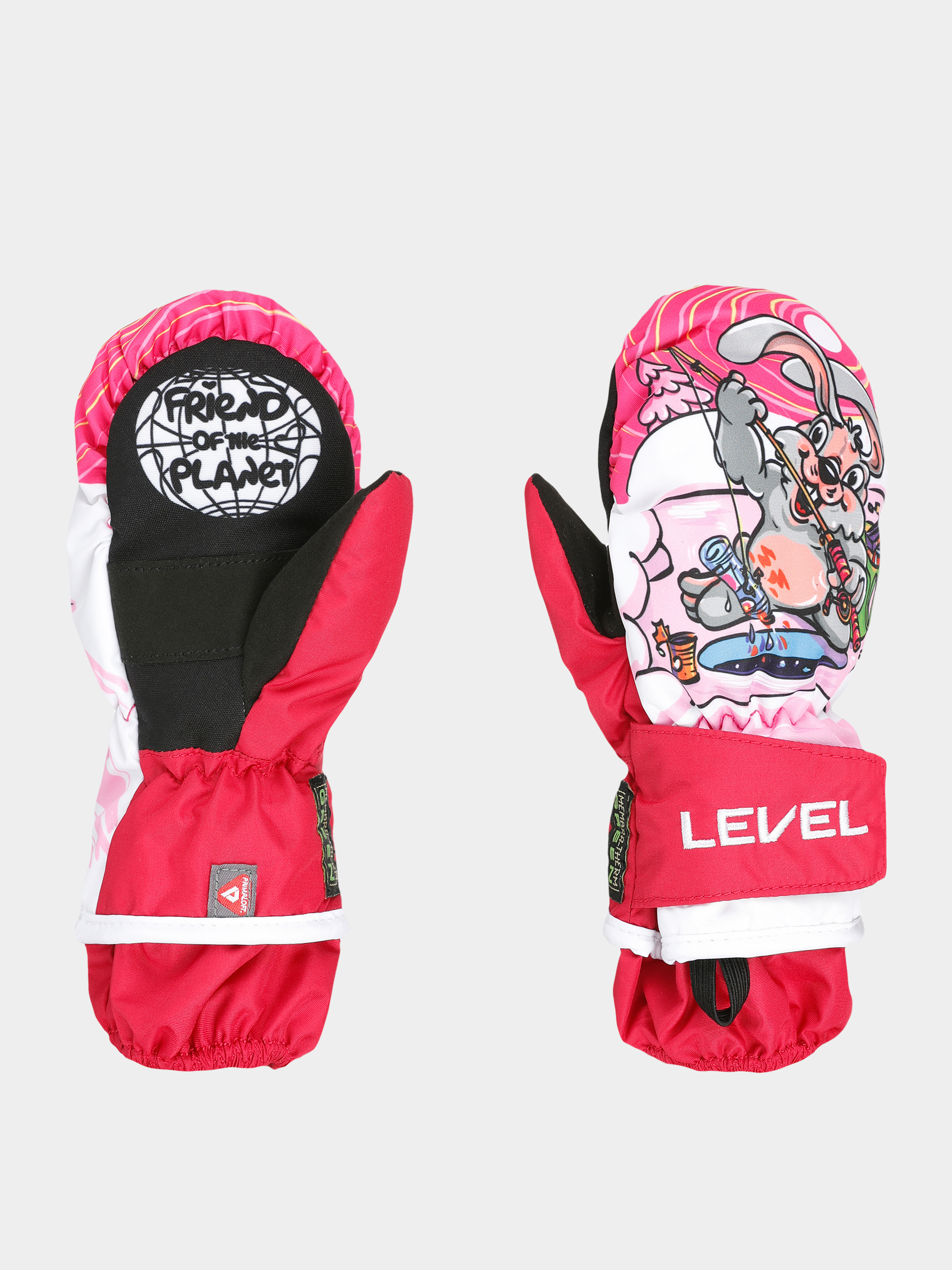 Rukavice Level Animal Rec JR (bordeaux)