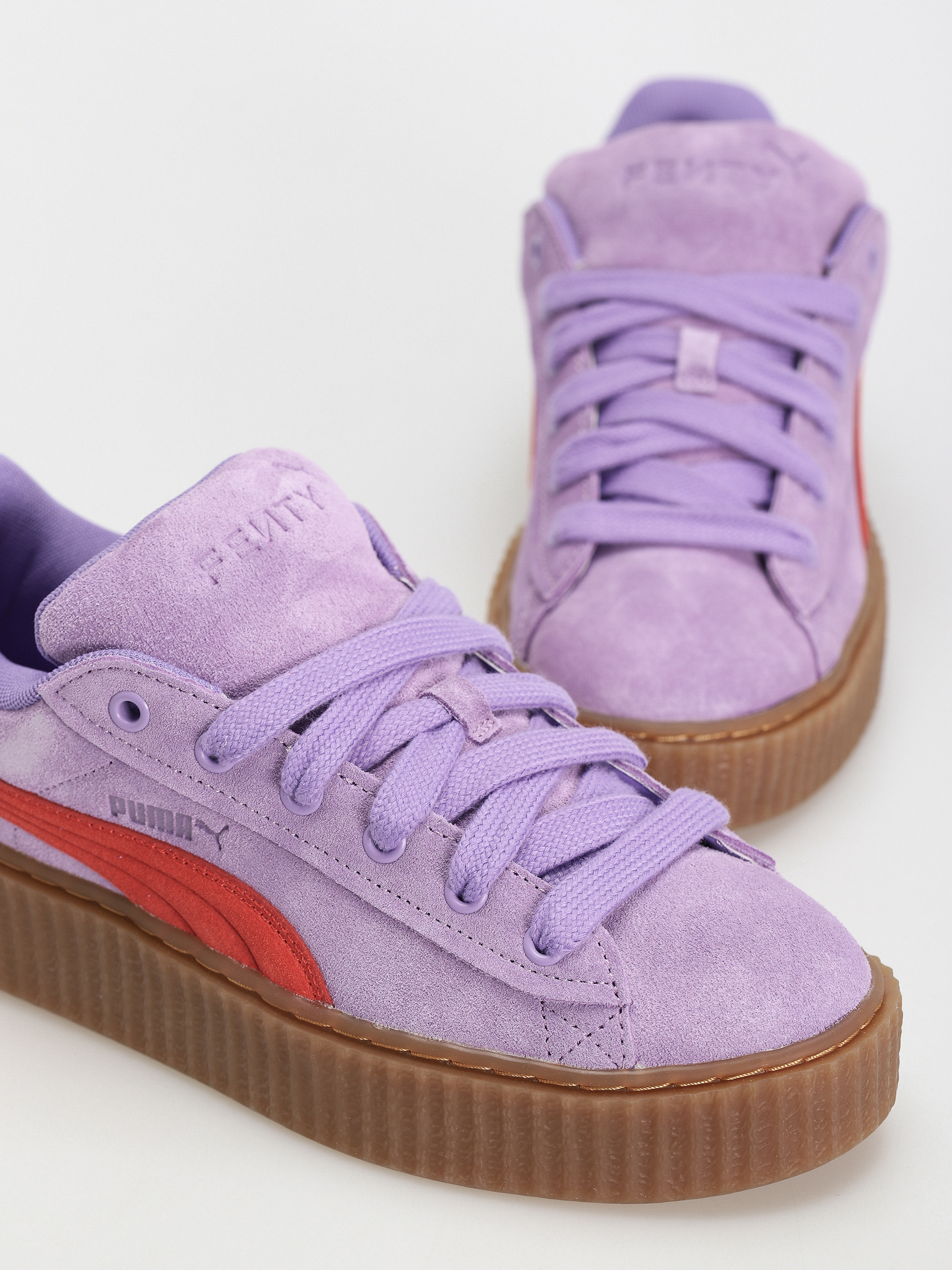 Boty Puma X Fenty Creeper Fenty (alert burnt red g)
