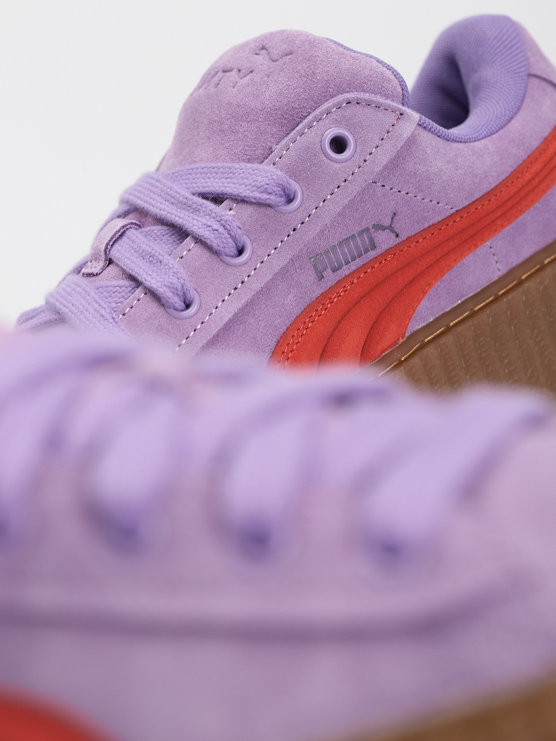 Boty Puma X Fenty Creeper Fenty (alert burnt red g)