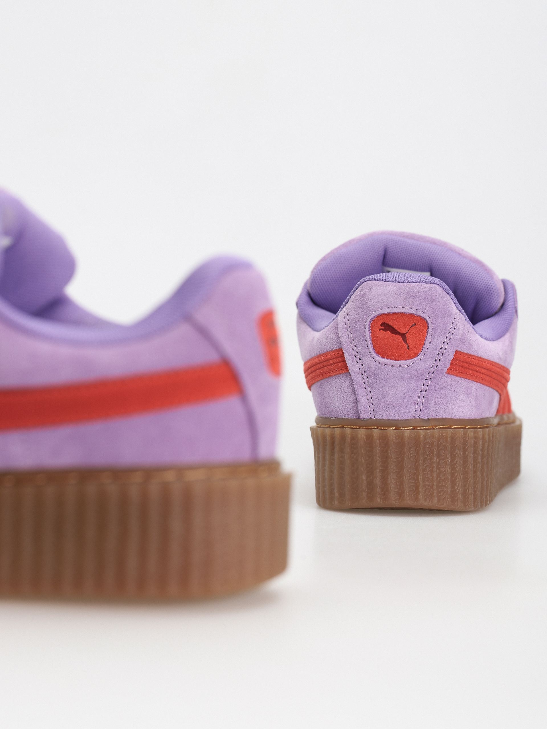 Boty Puma X Fenty Creeper Fenty (alert burnt red g)