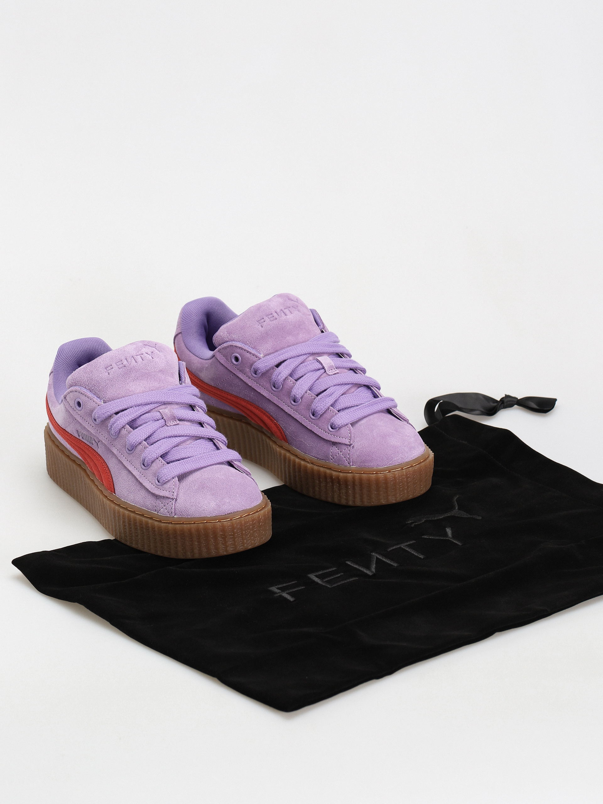 Boty Puma X Fenty Creeper Fenty (alert burnt red g)