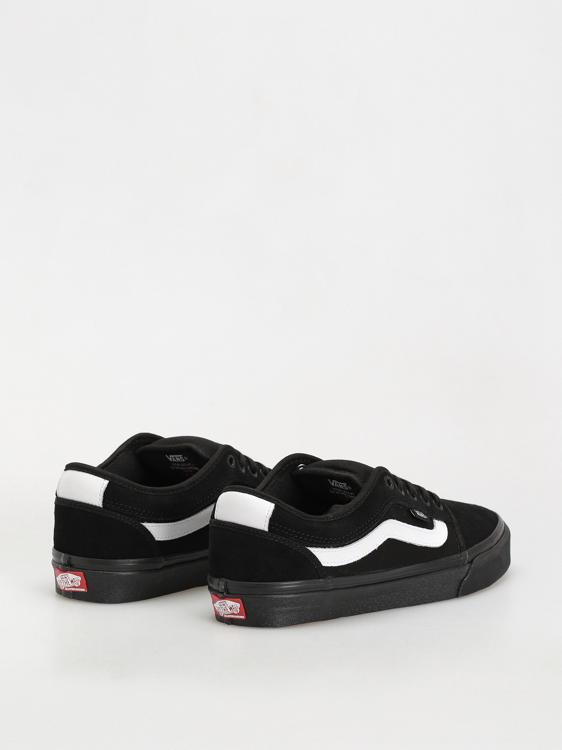 Boty Vans Chukka Low Sidestripe (black/black/white)