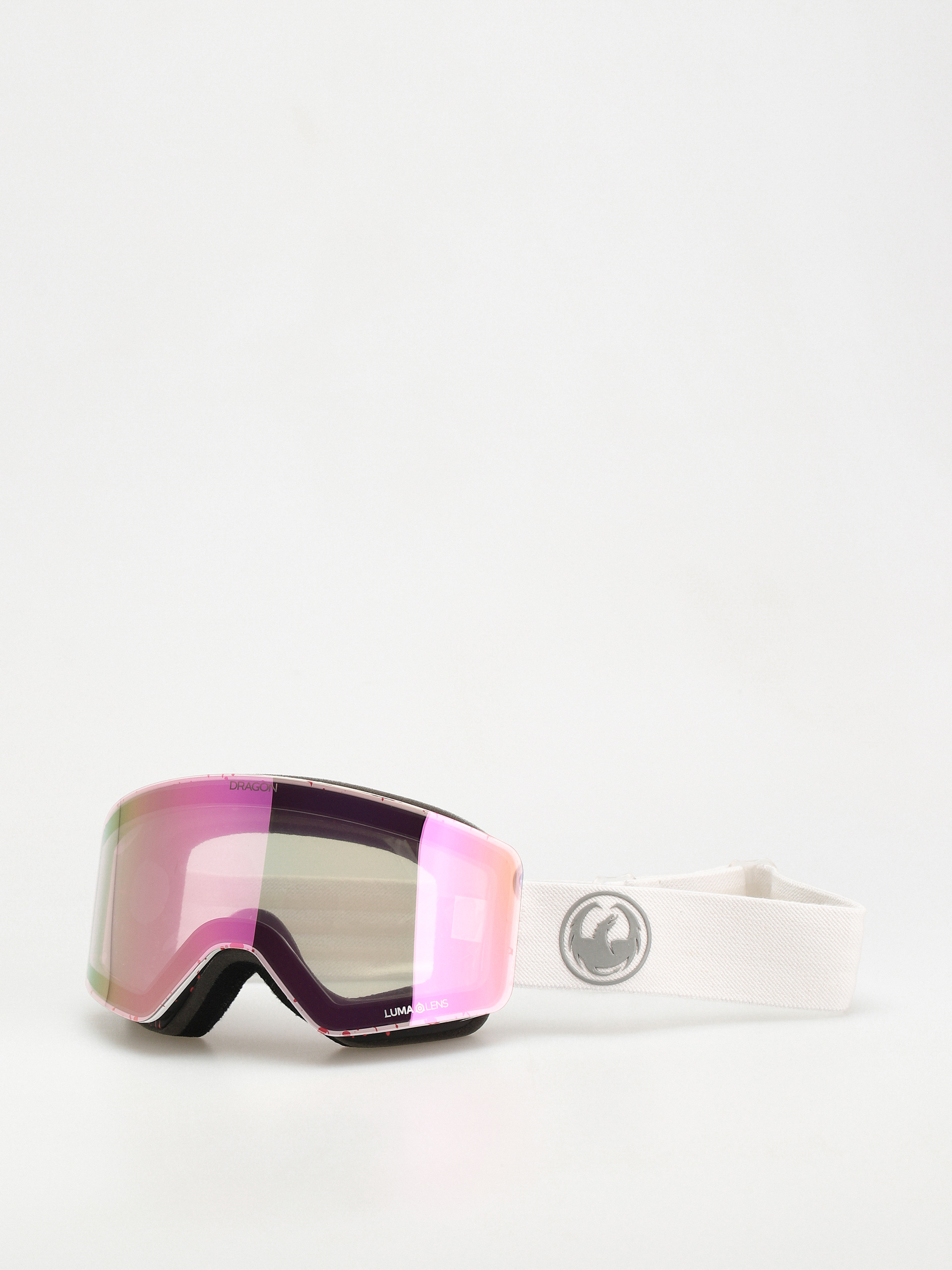 Brýle na snowboard Dragon R1 OTG (reused/lumalens pink ion/lumalens dark smoke)