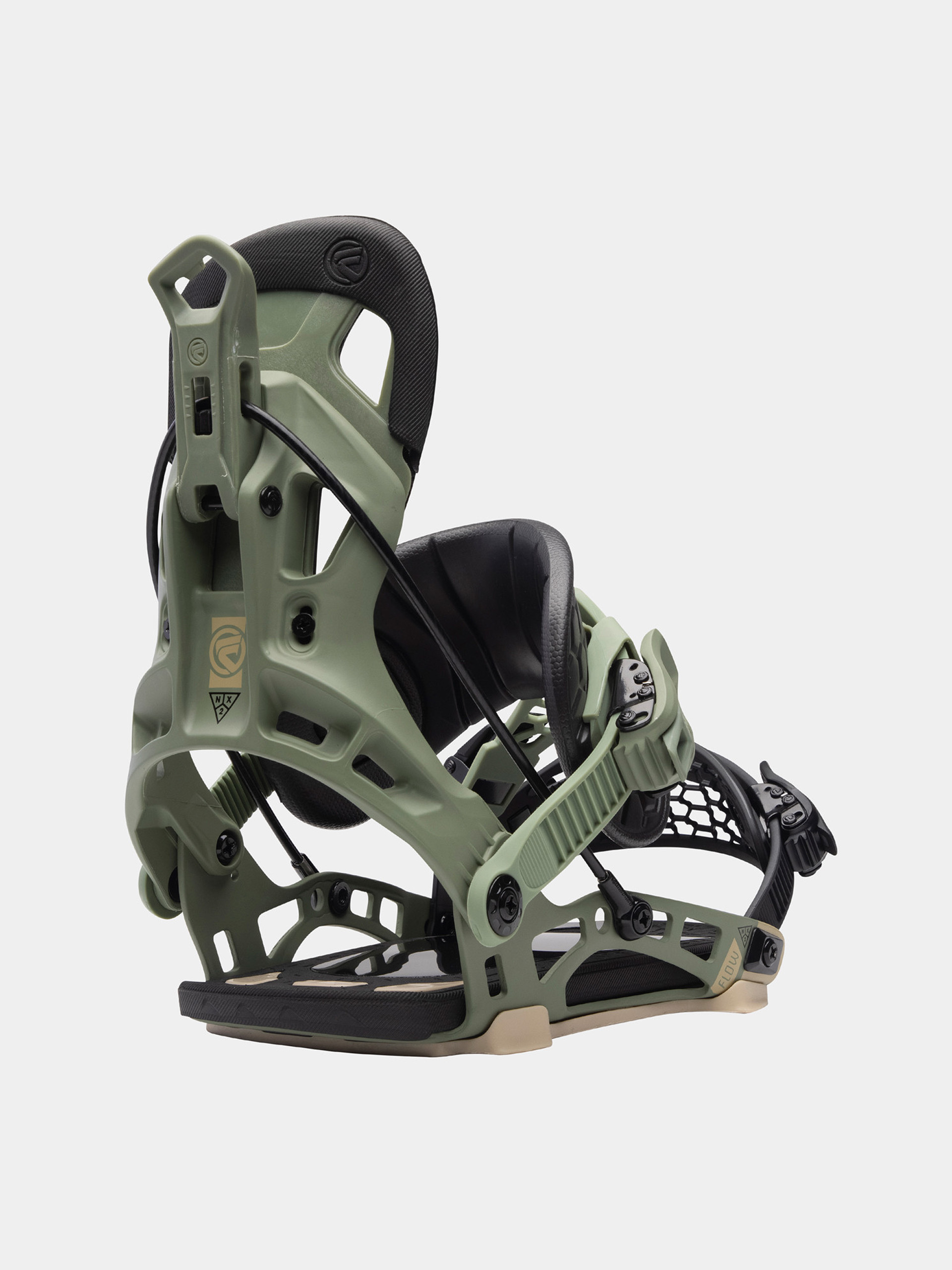 Pánské Snowboardové vázání Flow Nx2 Hybrid (olive)