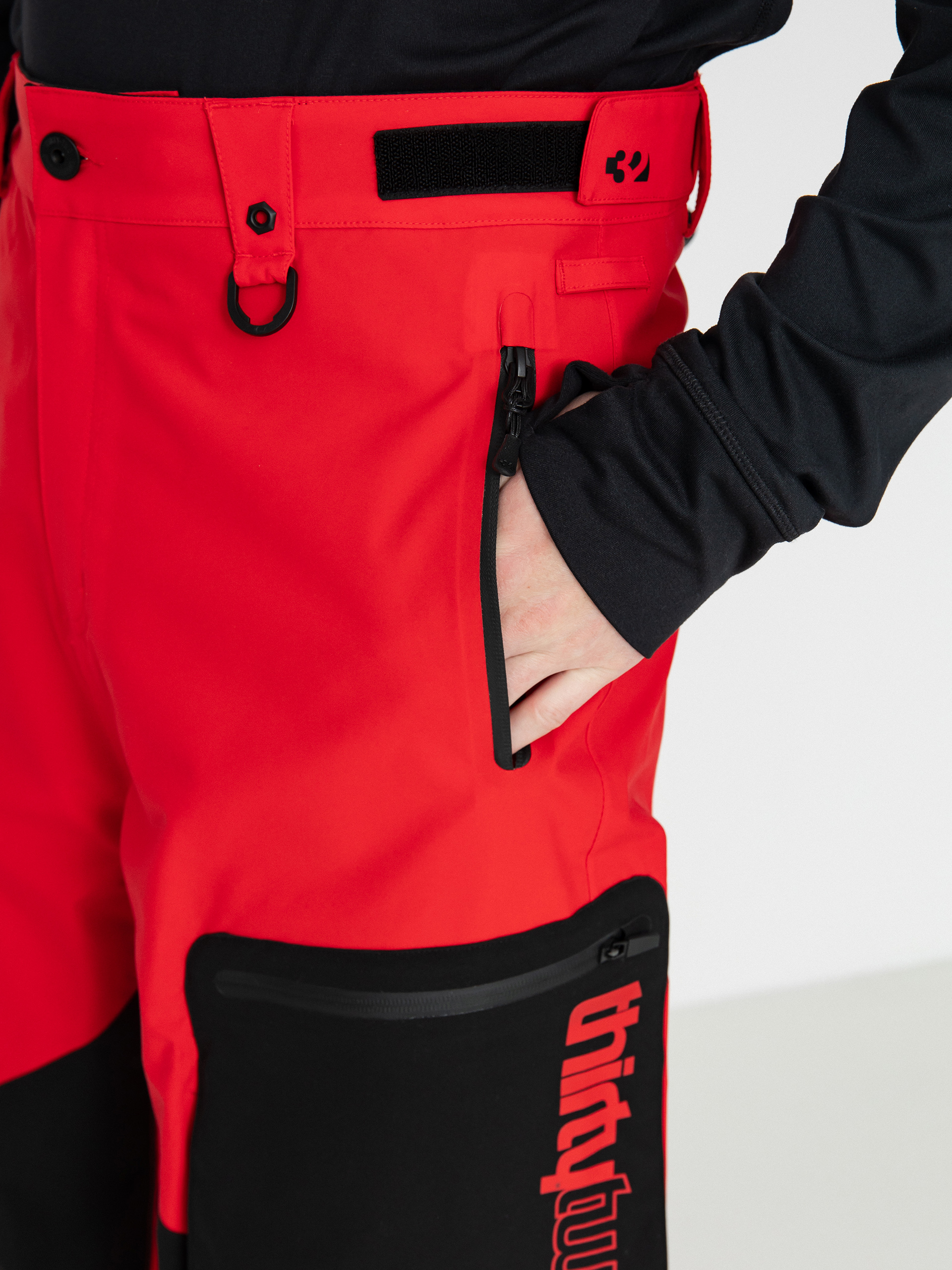 Pánské Snowboardové kalhoty ThirtyTwo Springbreak Tm (red/black)