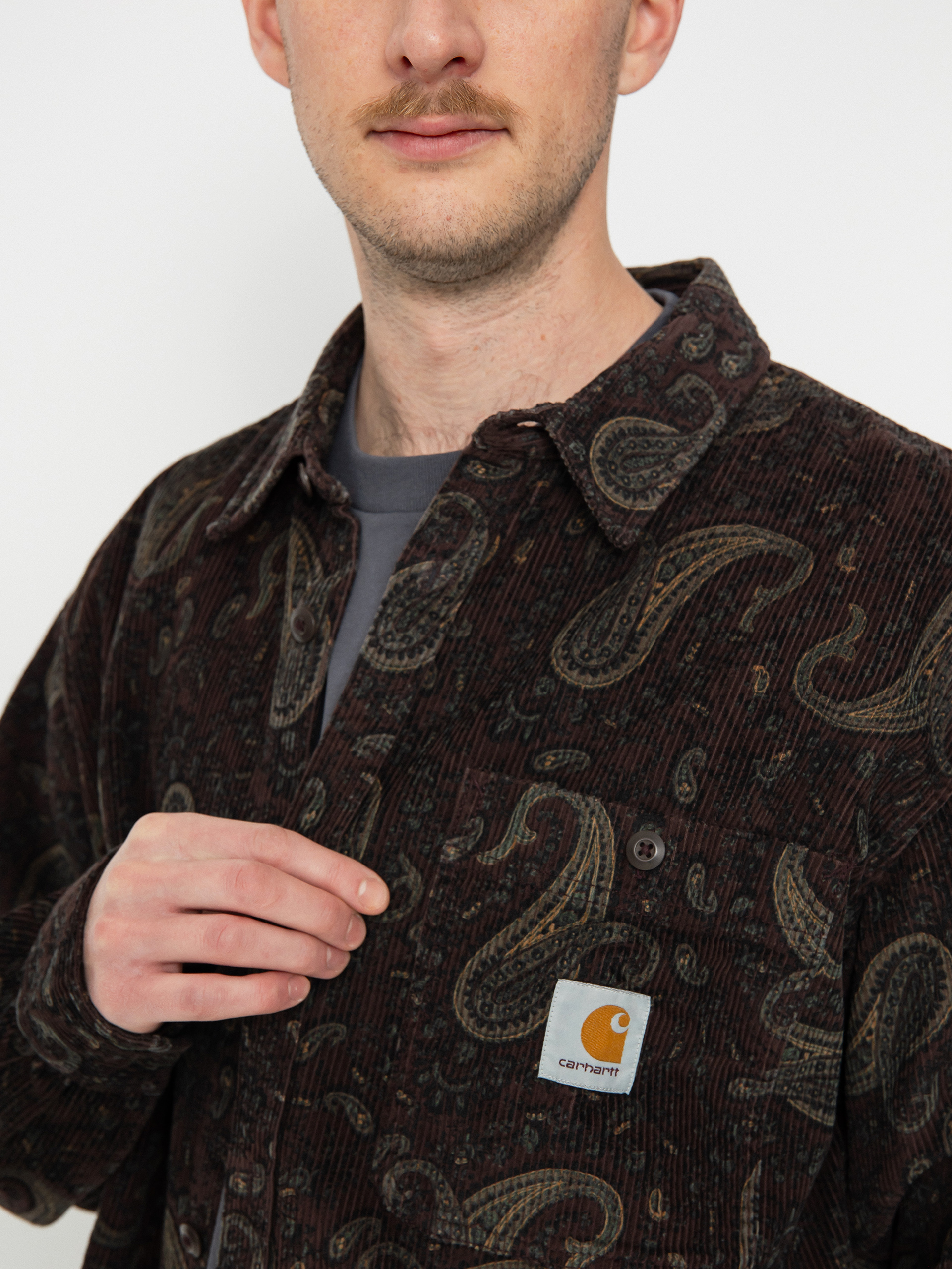 Košile Carhartt WIP Flint (paisley print buckeye)