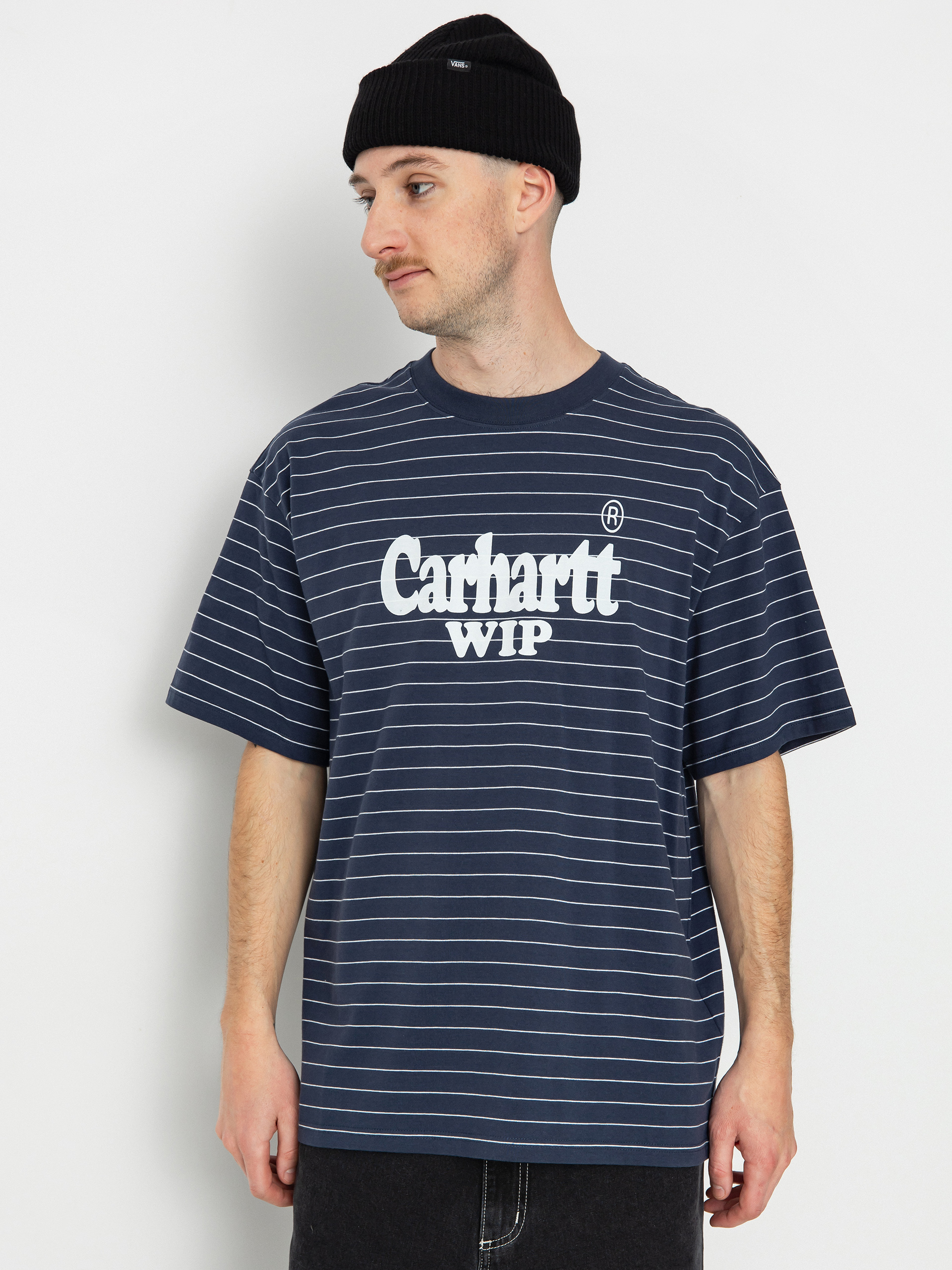 Tričko Carhartt WIP Orlean Spree (orlean stripe horizontal/blue/white)