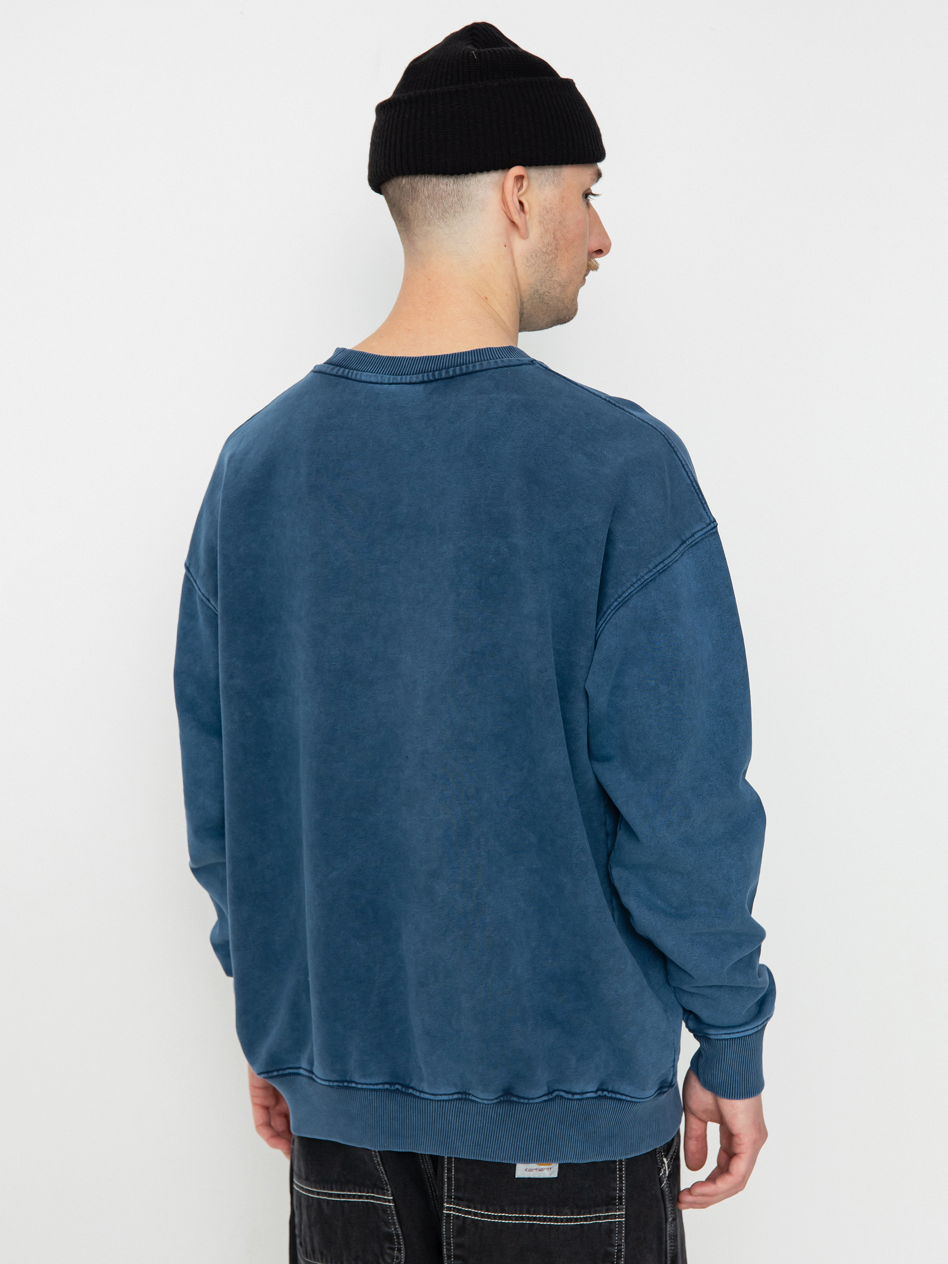 Mikina Method Hold Fast Crew (washed navy)