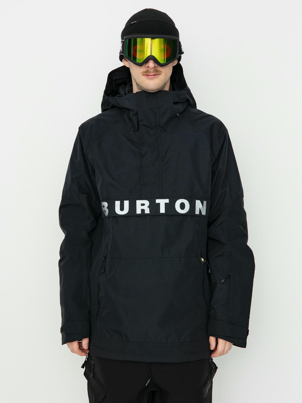 Pánská Snowboardová bunda Burton Frostner 2L Anorak (true black)