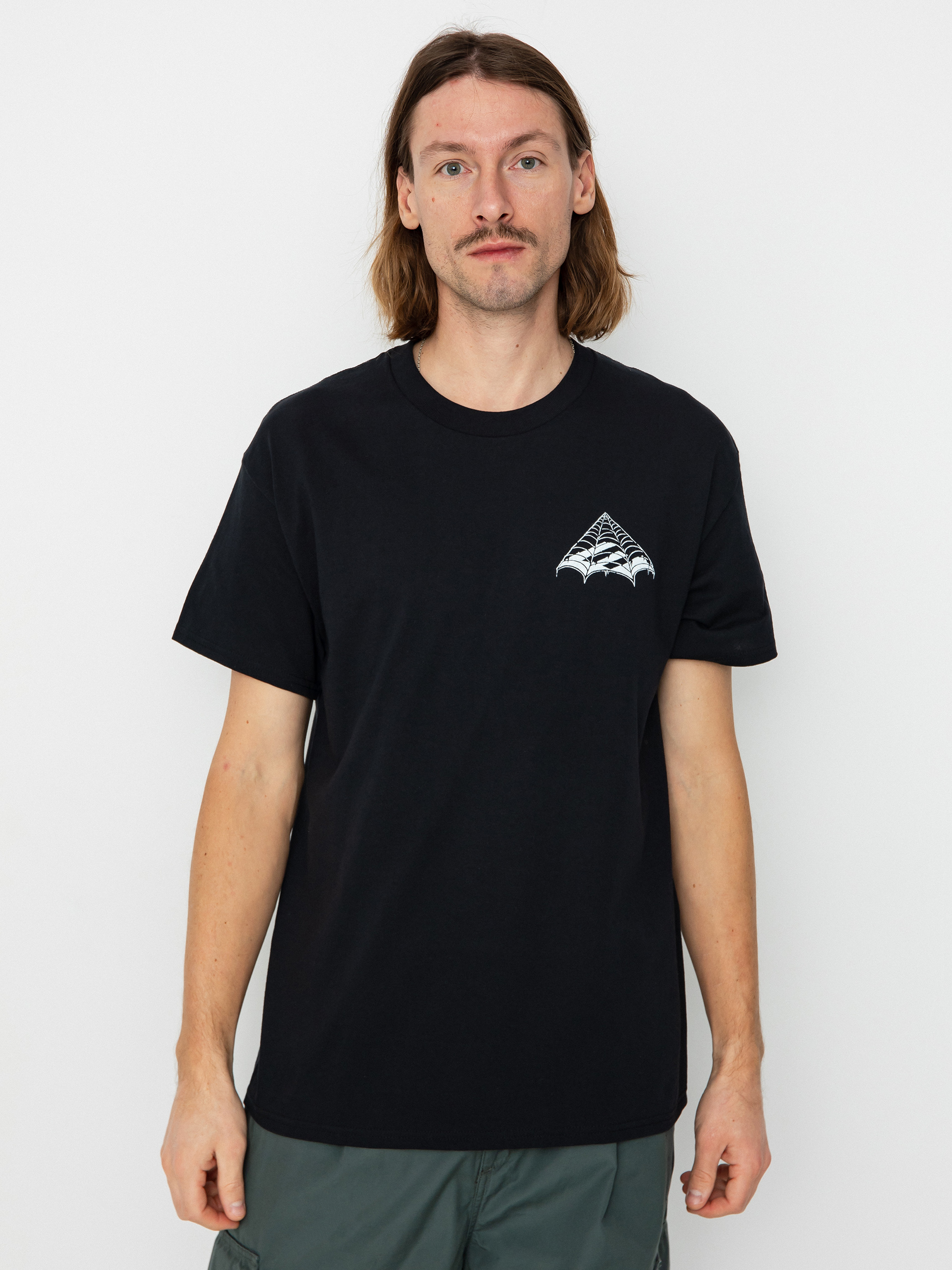 Tričko Emerica Creature Triangle Web (black)