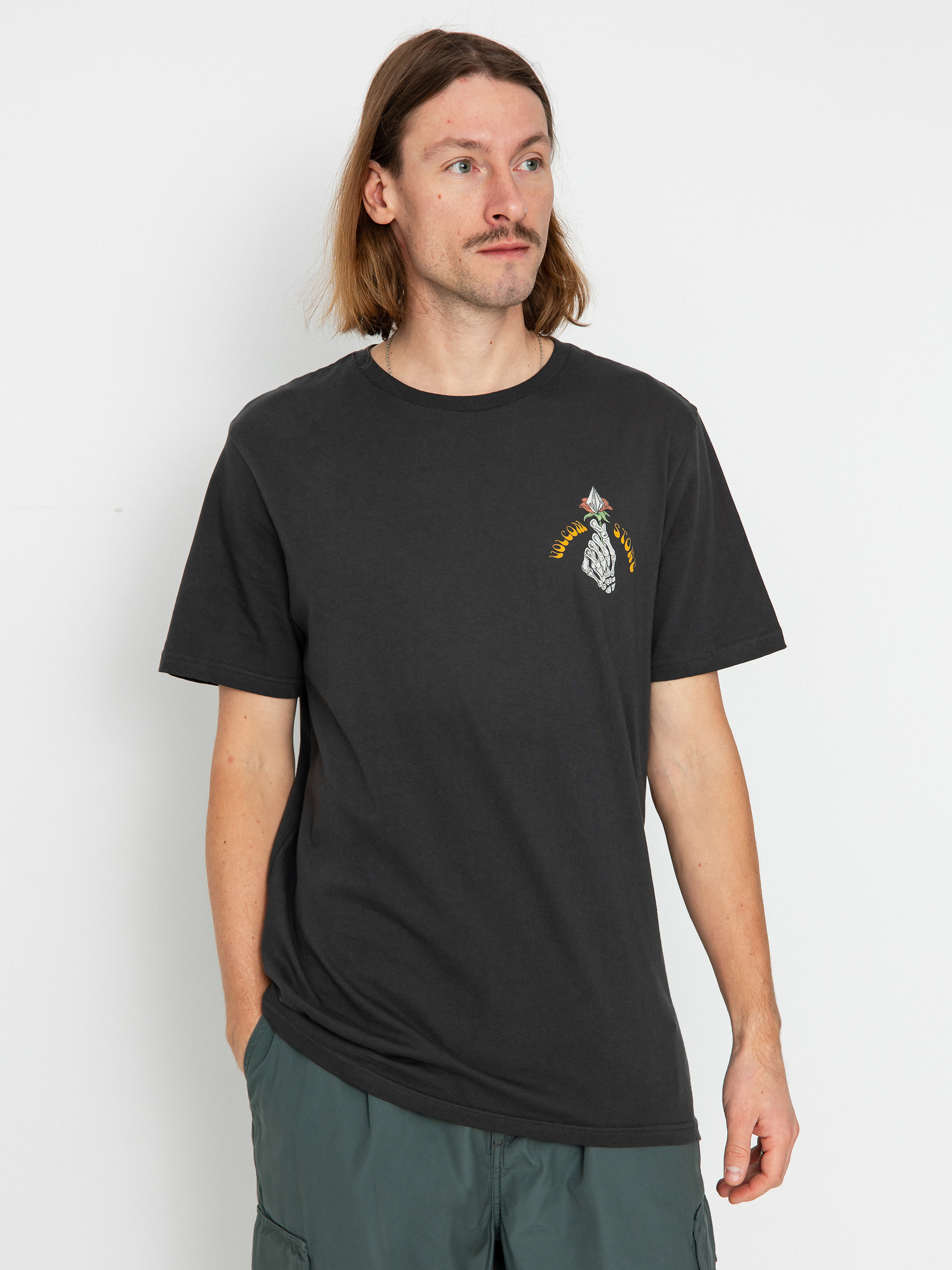 Tričko Volcom Stone Stoker Fty (stealth)