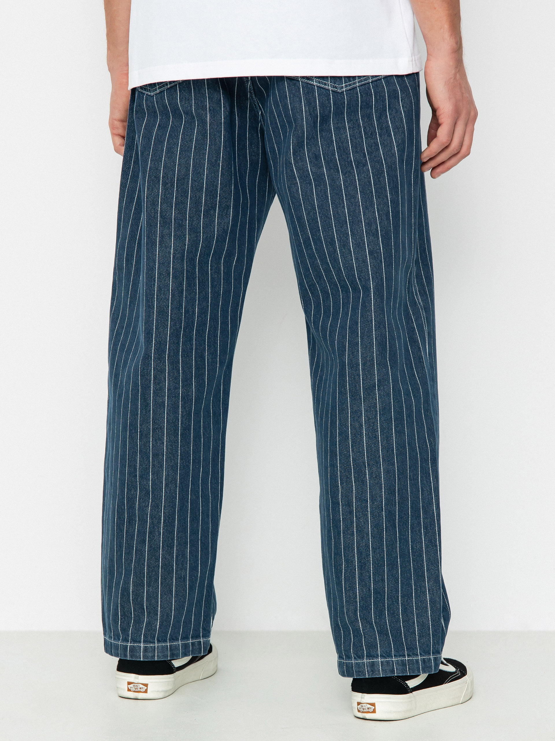 Kalhoty Carhartt WIP Orlean (orlean stripe/blue/white)