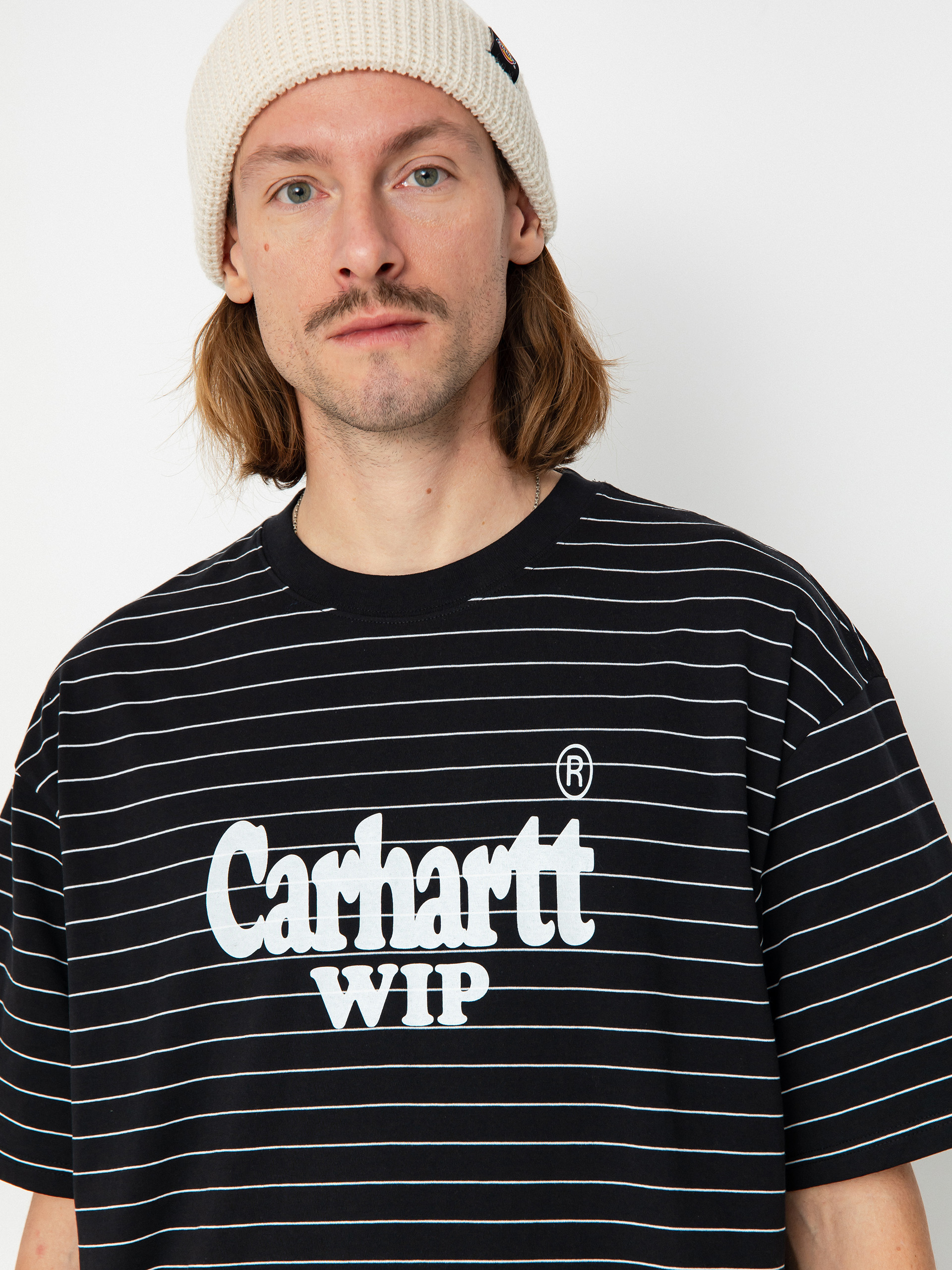 Tričko Carhartt WIP Orlean Spree (orlean stripe horizontal/black/white)