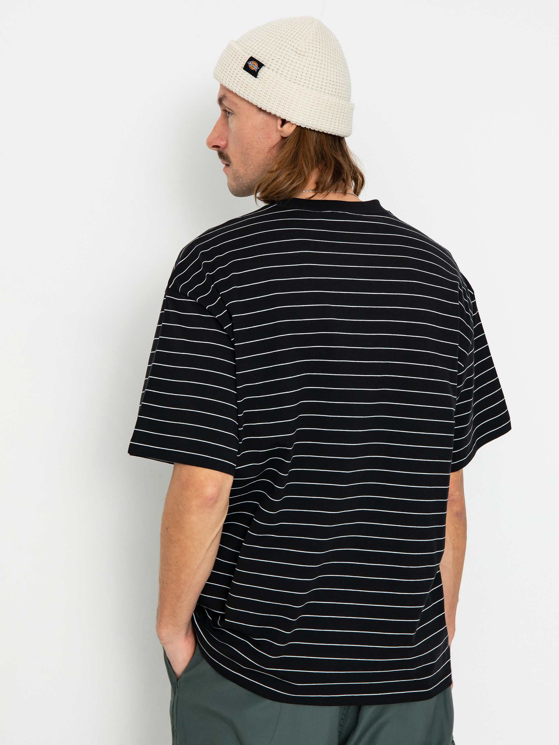 Tričko Carhartt WIP Orlean Spree (orlean stripe horizontal/black/white)