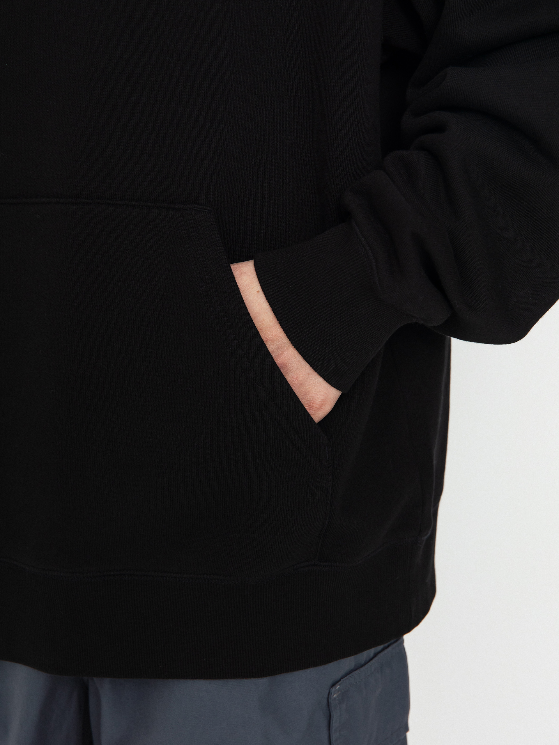 Mikina s kapucí Carhartt WIP Hocus Pocus HD (black/white)