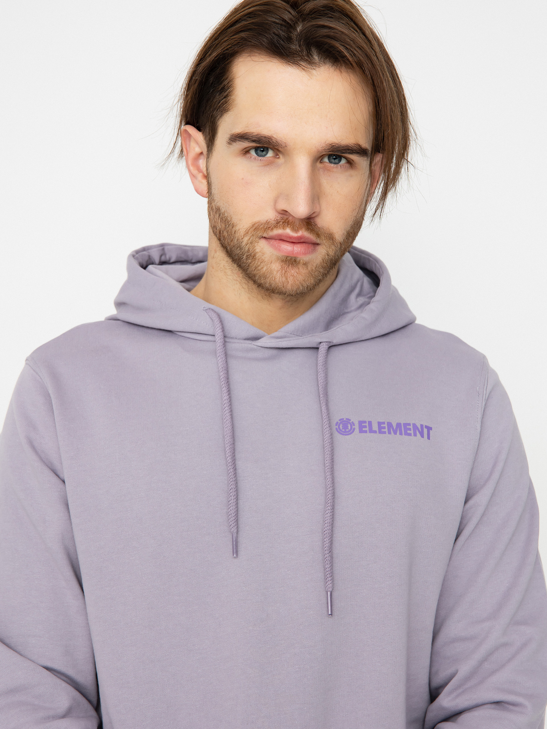 Mikina s kapucí Element Blazin Chest HD (lavender gray)