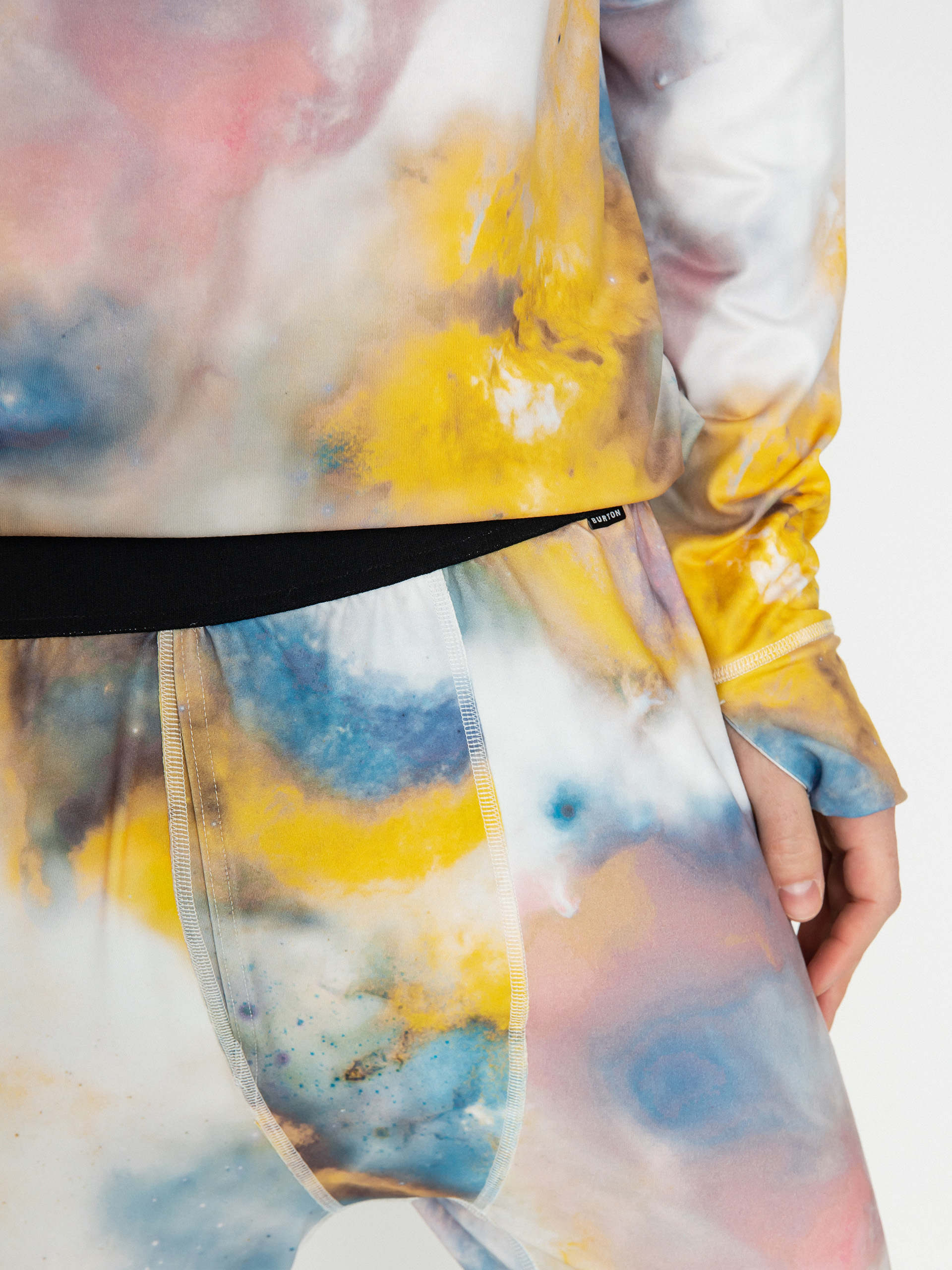 Leginy Burton Kalesony Midweight Base Layer (stout white voyager)