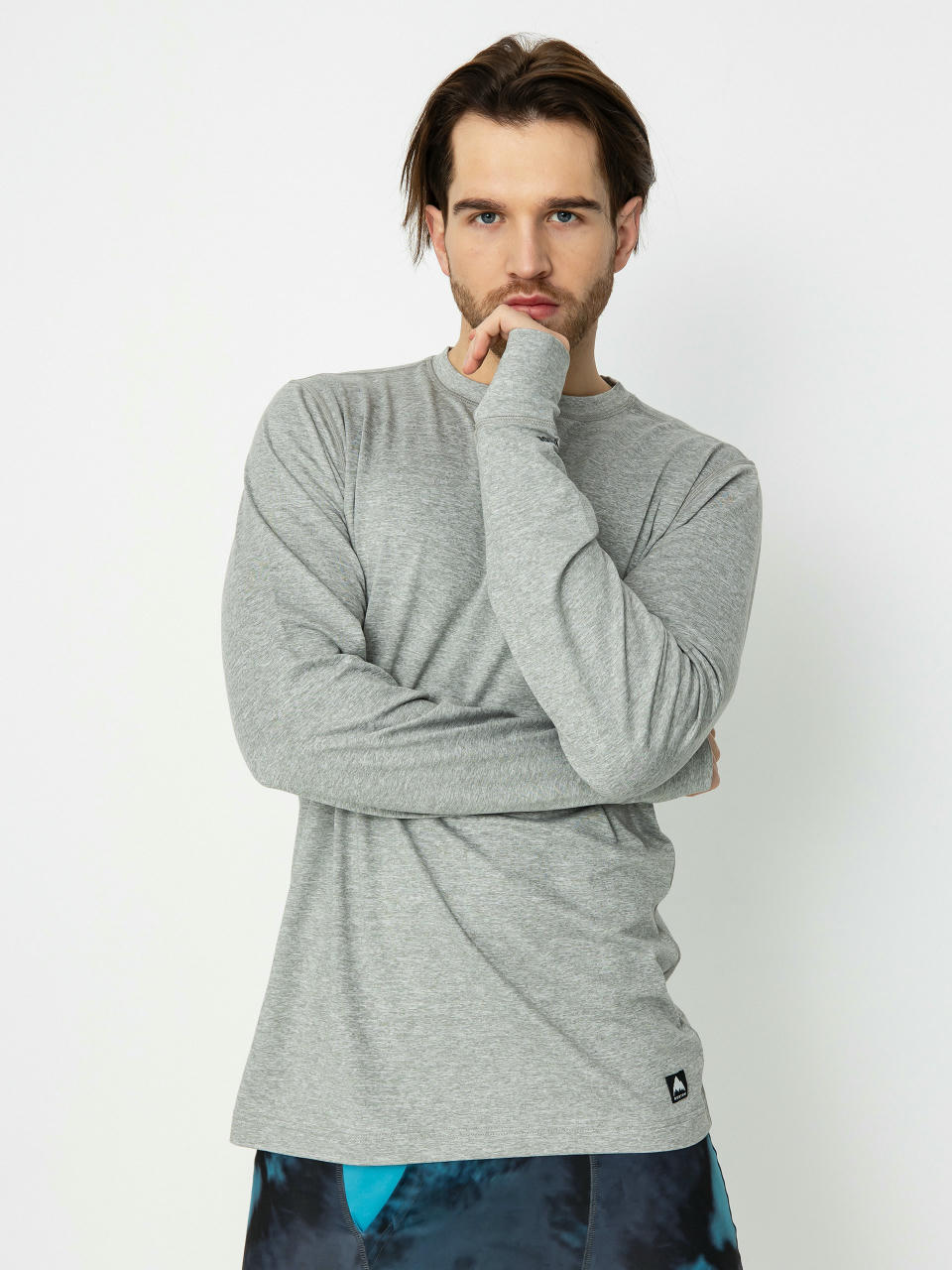 Triko Burton Midweight Base Layer (gray heather)