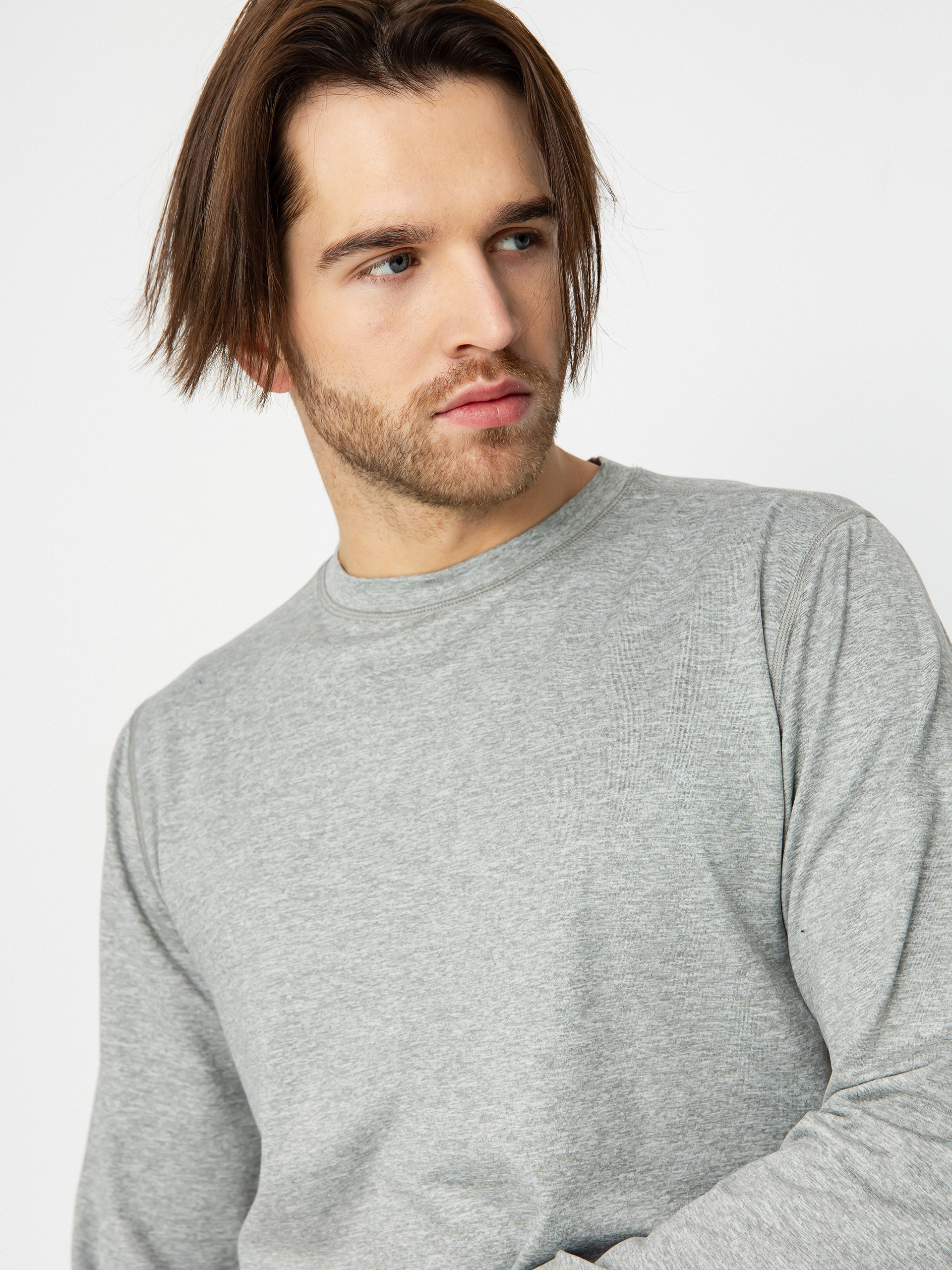 Pánský Triko Burton Midweight Base Layer (gray heather)