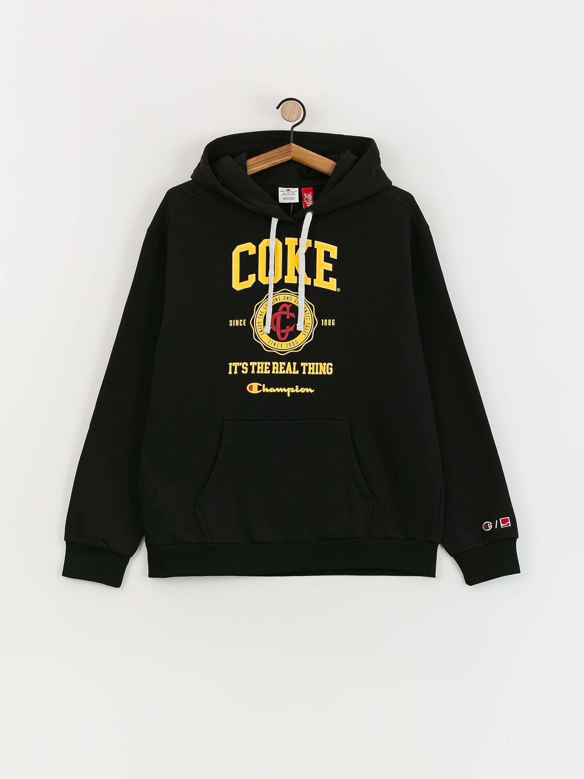 Mikina s kapucí Champion X Coca Cola Hooded Sweatshirt 220180 (nbk)