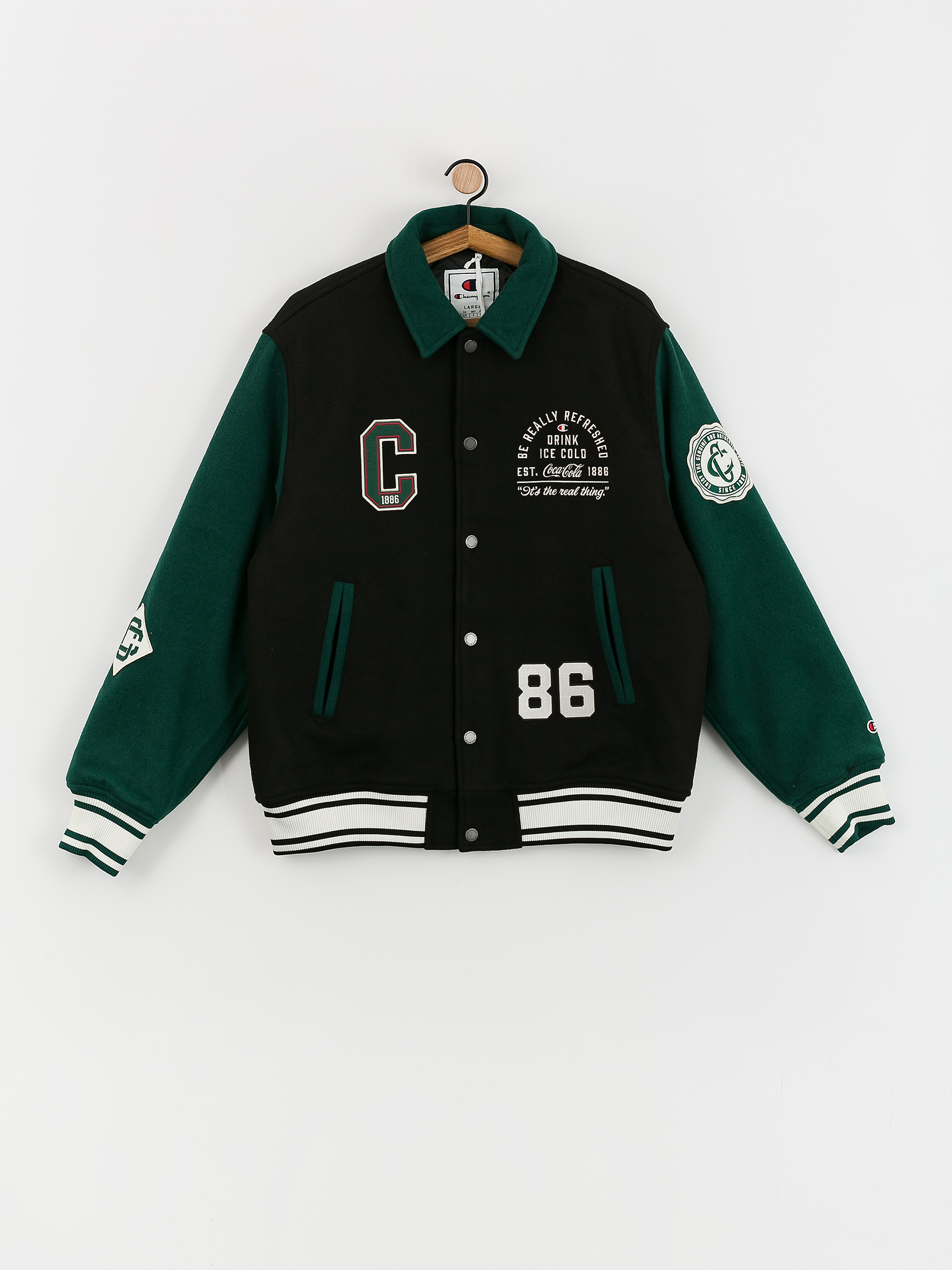 Bunda Champion X Coca Cola Bomber Jacket 220191 (nbk/hlg/ofw)
