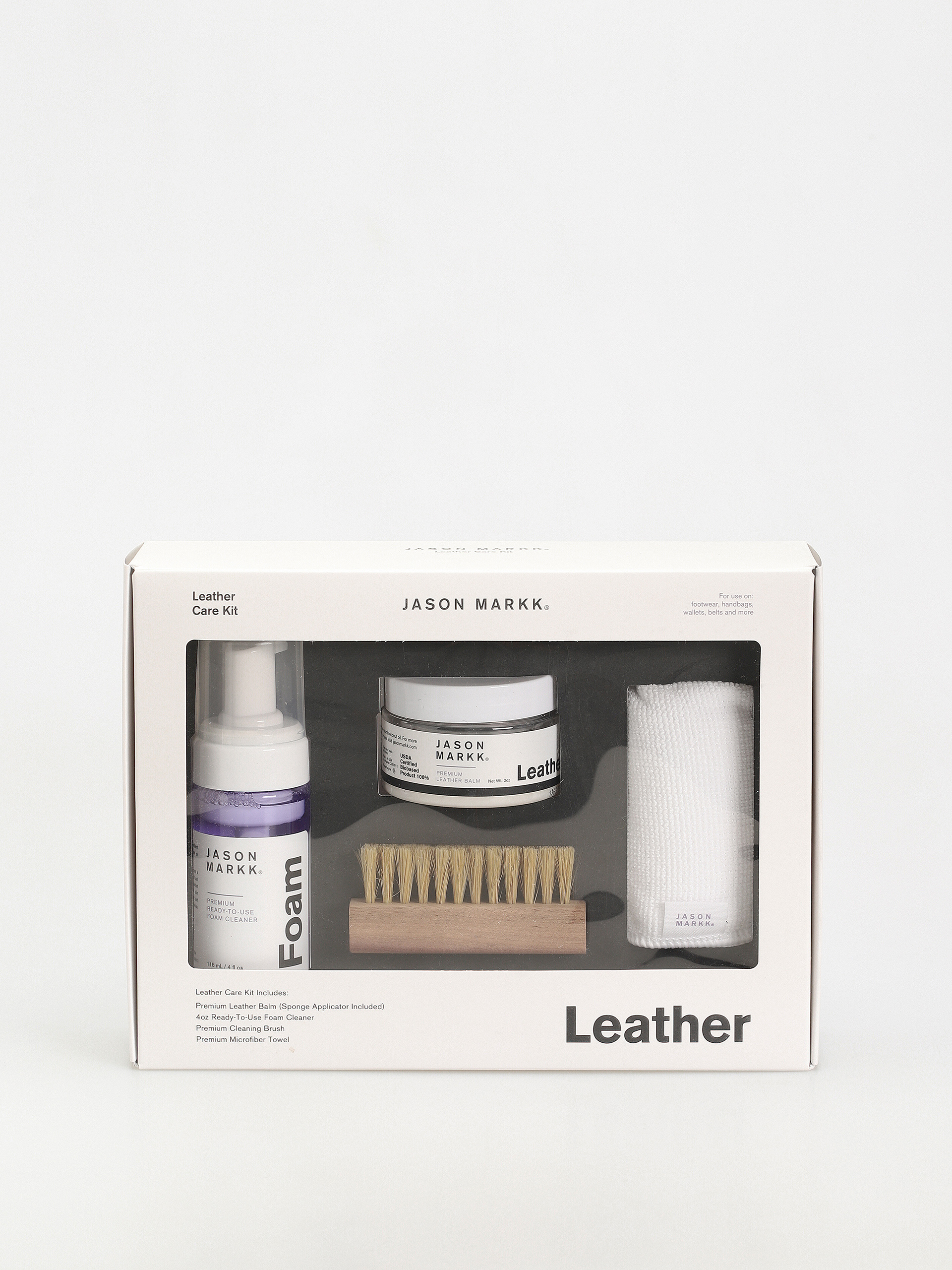 Detergenty a impregnační prostředky Jason Markk Leather Care Kit