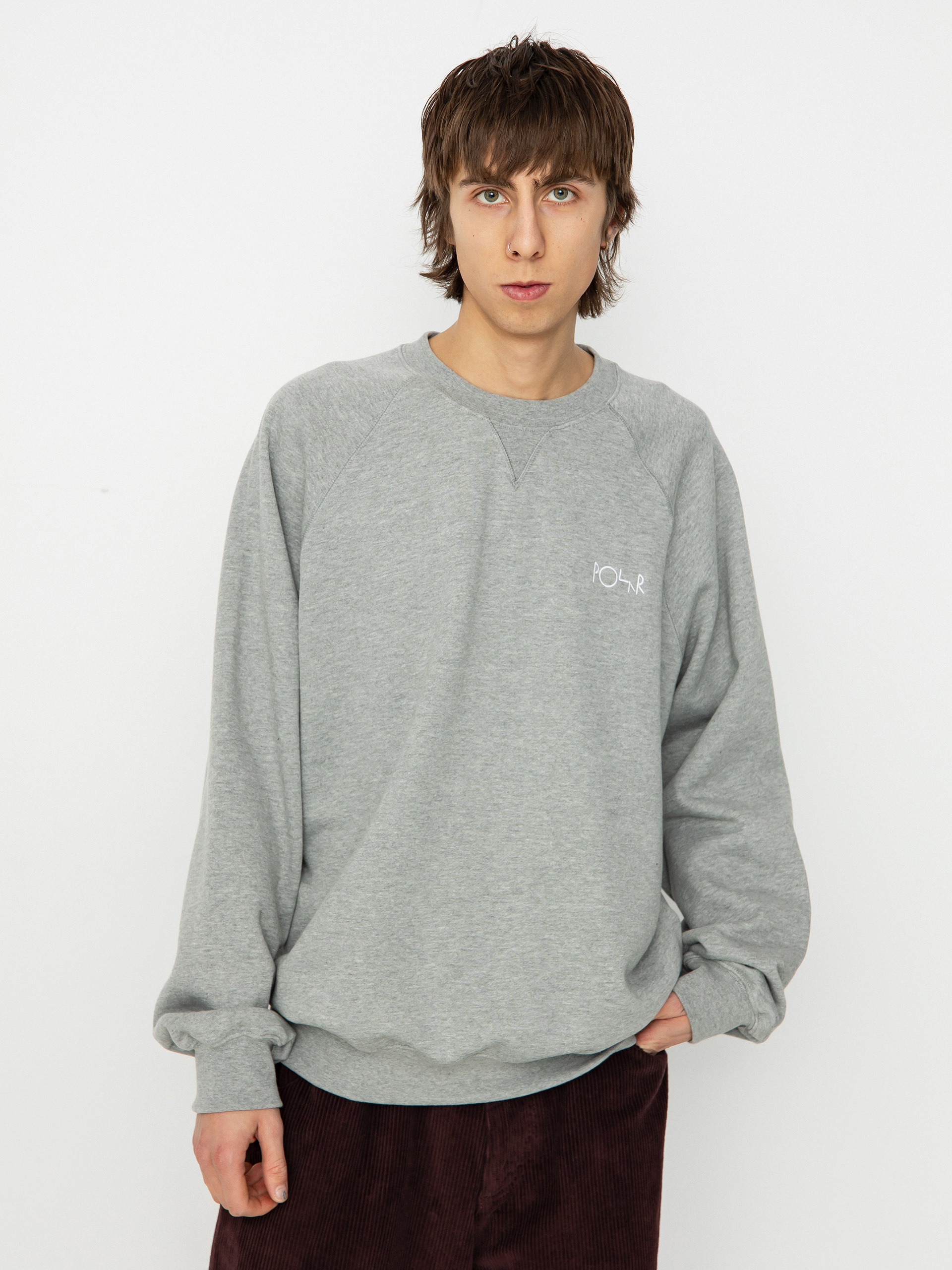 Mikina Polar Skate Default (heather grey)