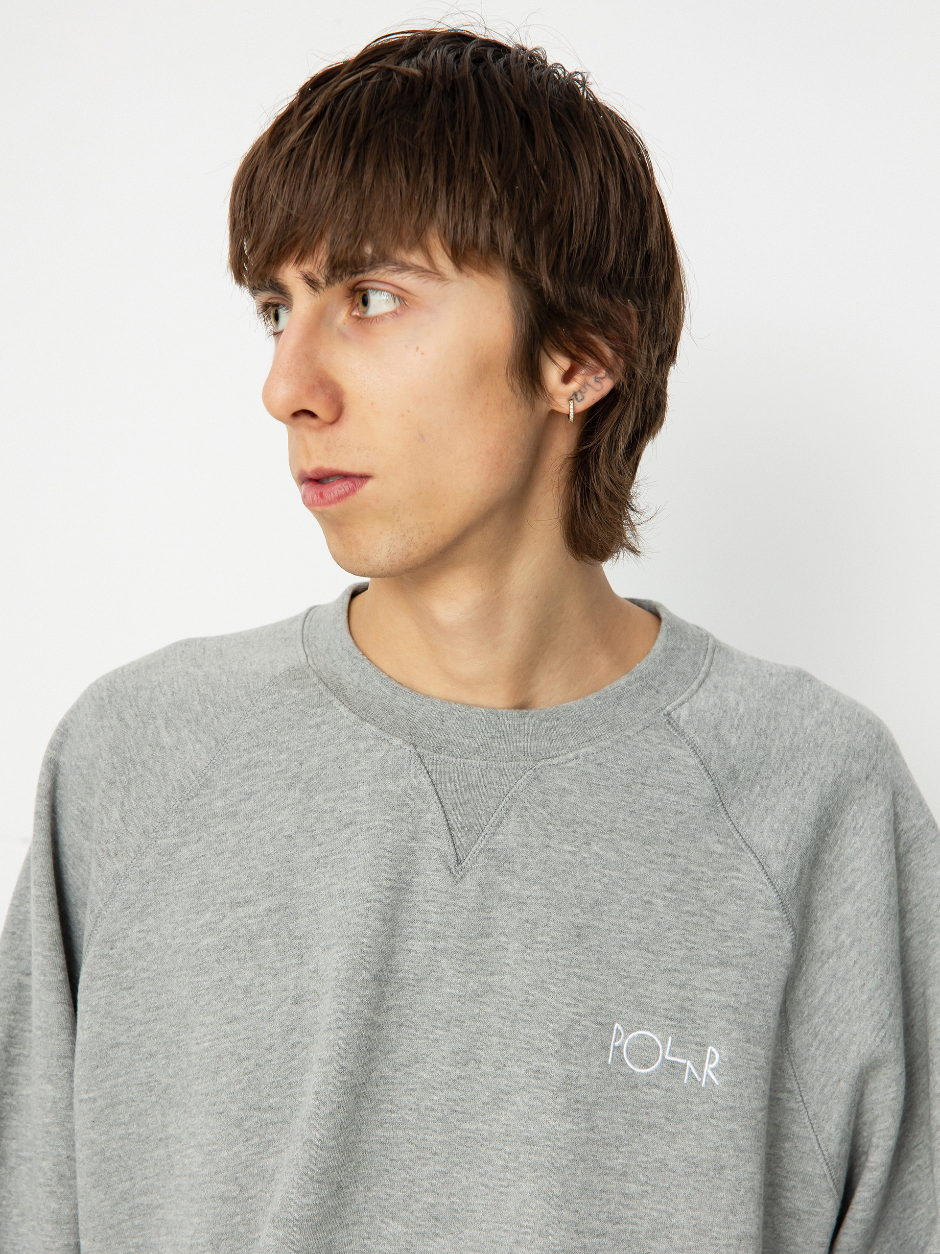 Mikina Polar Skate Default (heather grey)