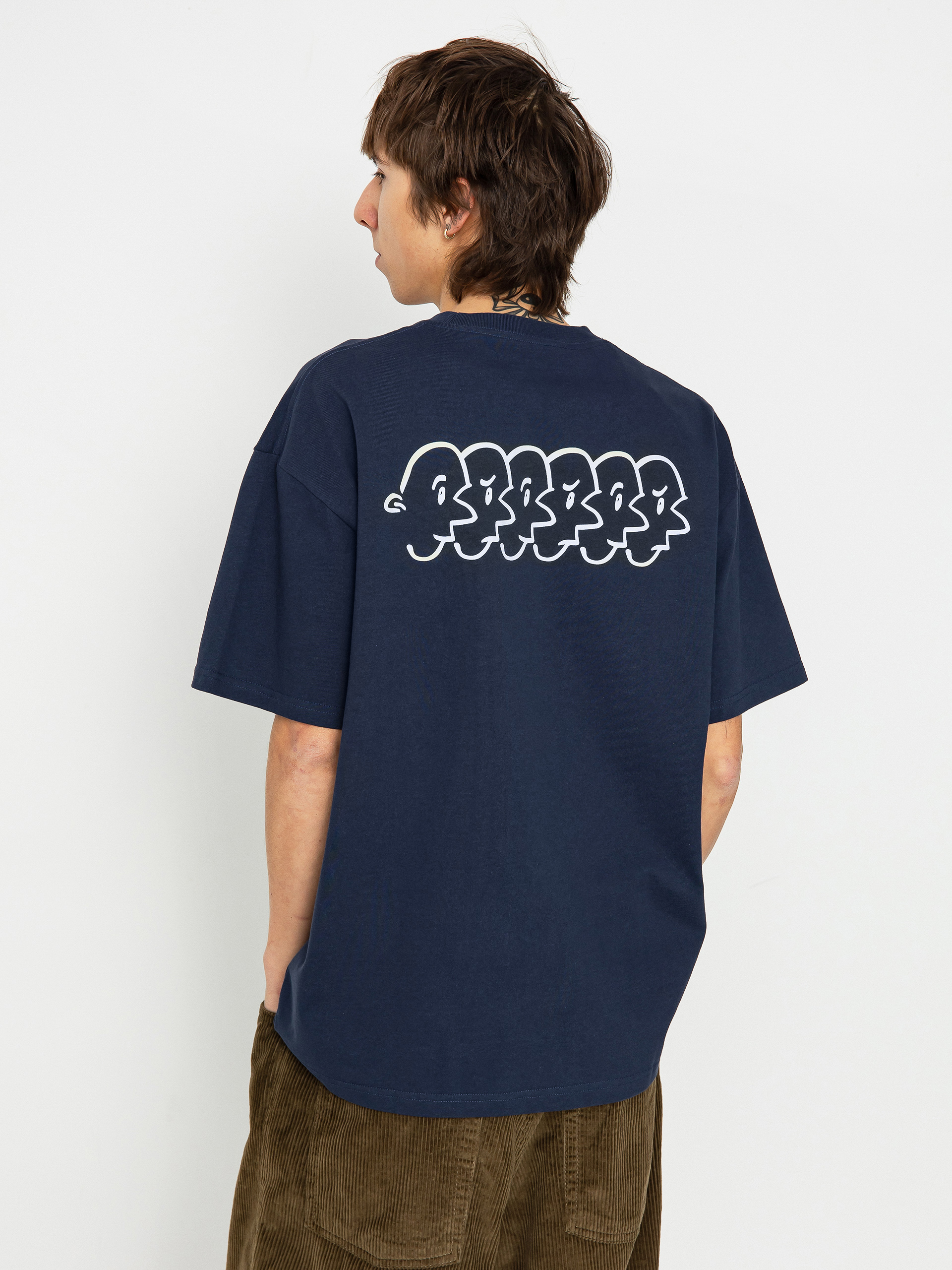 Tričko Polar Skate Faces (new navy)
