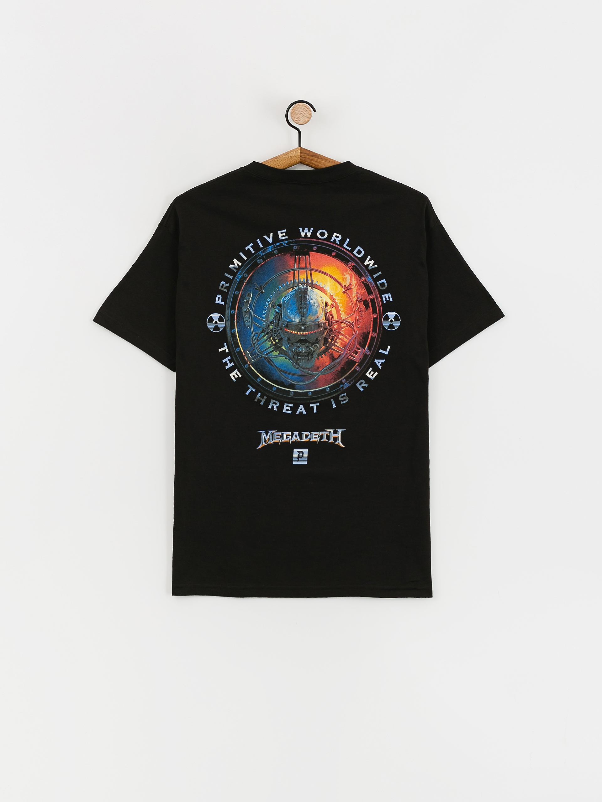 Tričko Primitive X Megadeth Threat Is Real (black)