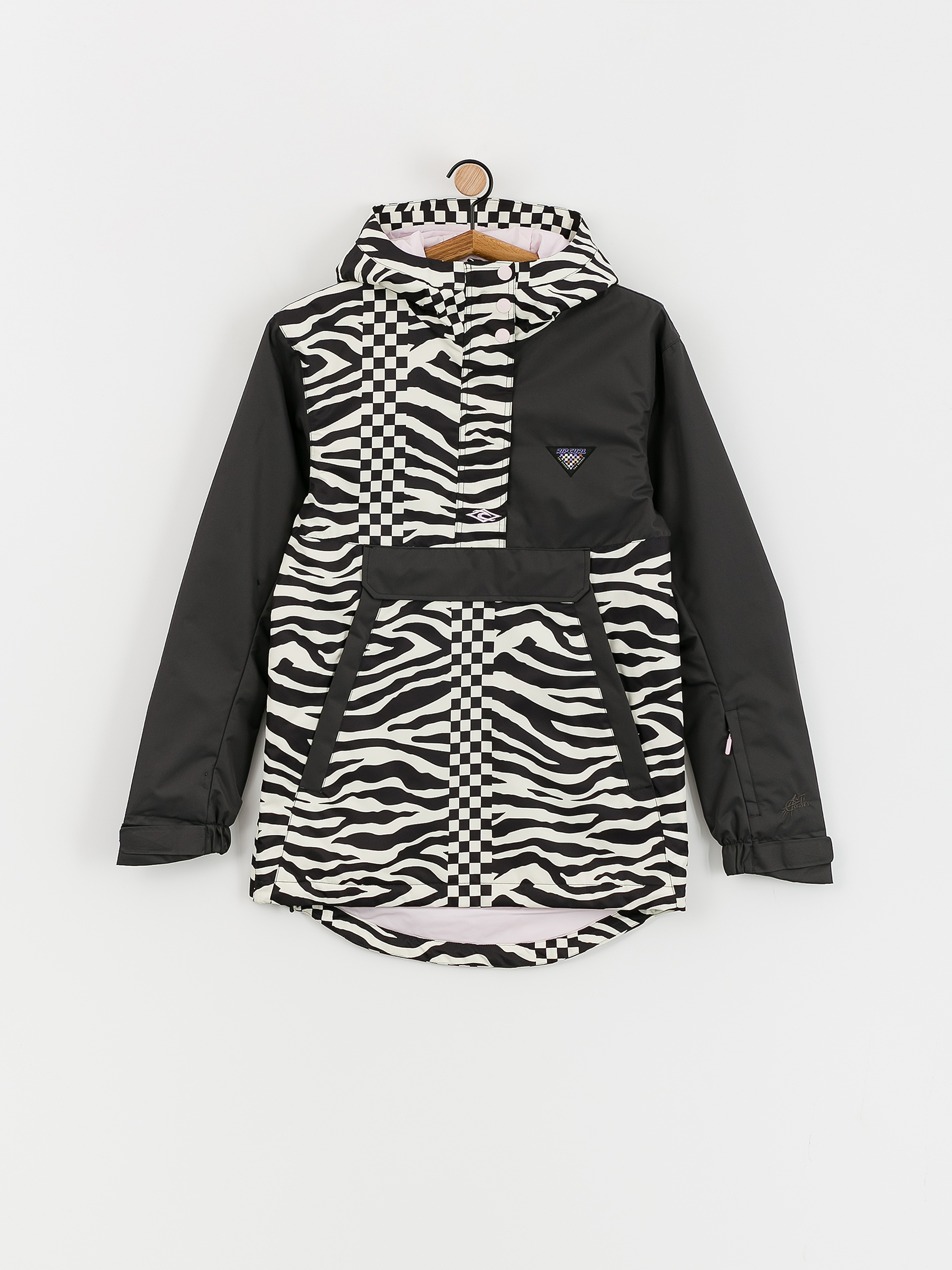 Dámská Snowboardová bunda Rip Curl Rider Anorak (washed black)