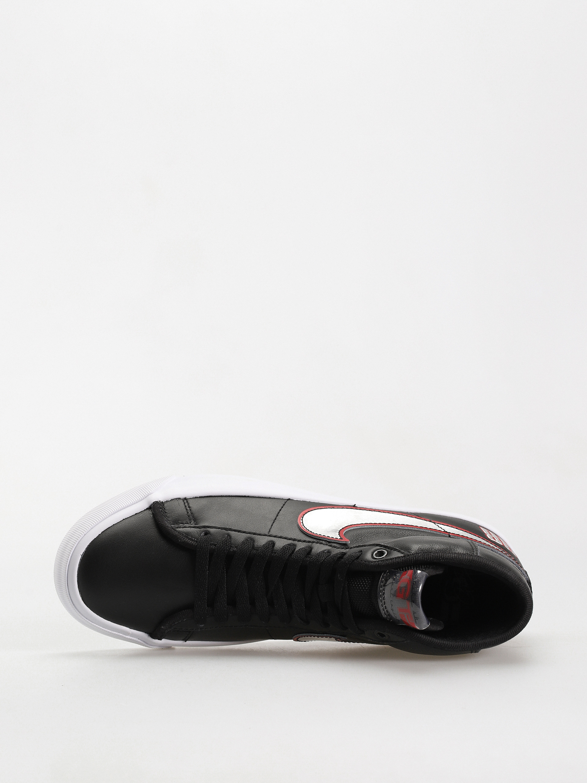 Boty Nike SB Zoom Blazer Mid Pro GT (black/metallic silver university red)