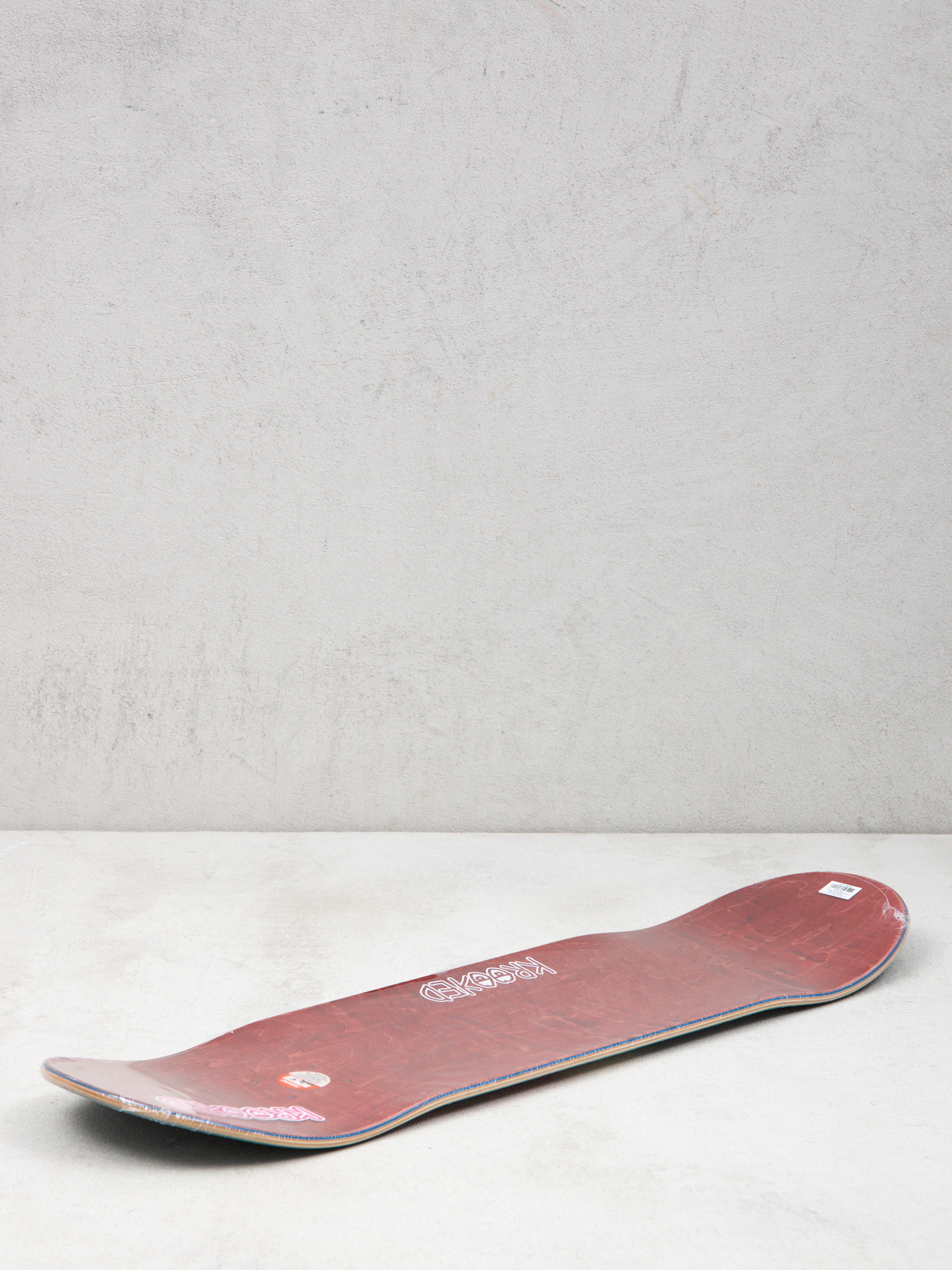 Deska Krooked Knox Blue Flowers (teal)