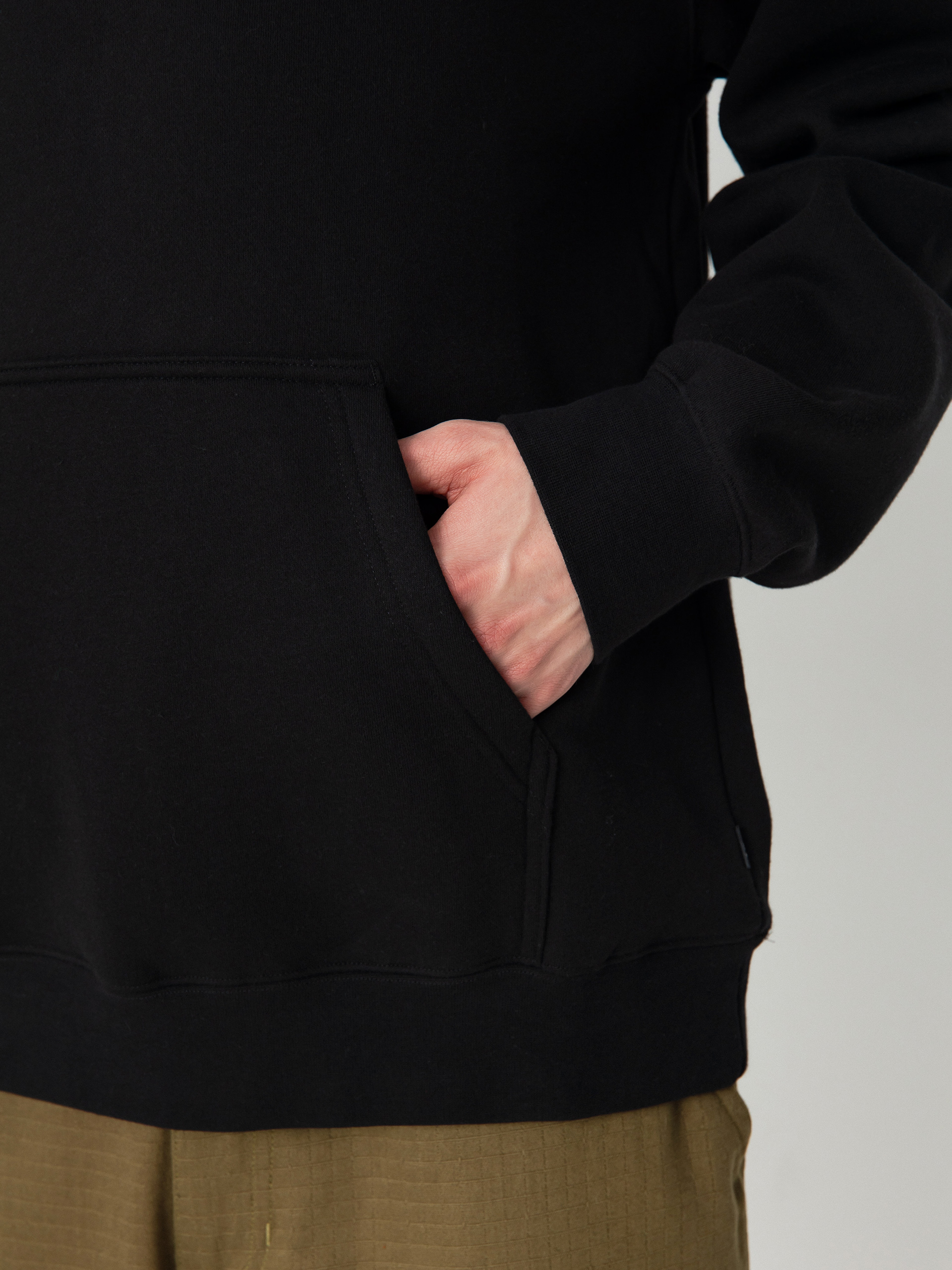 Mikina s kapucí HUF Gundam Wing HD (black)