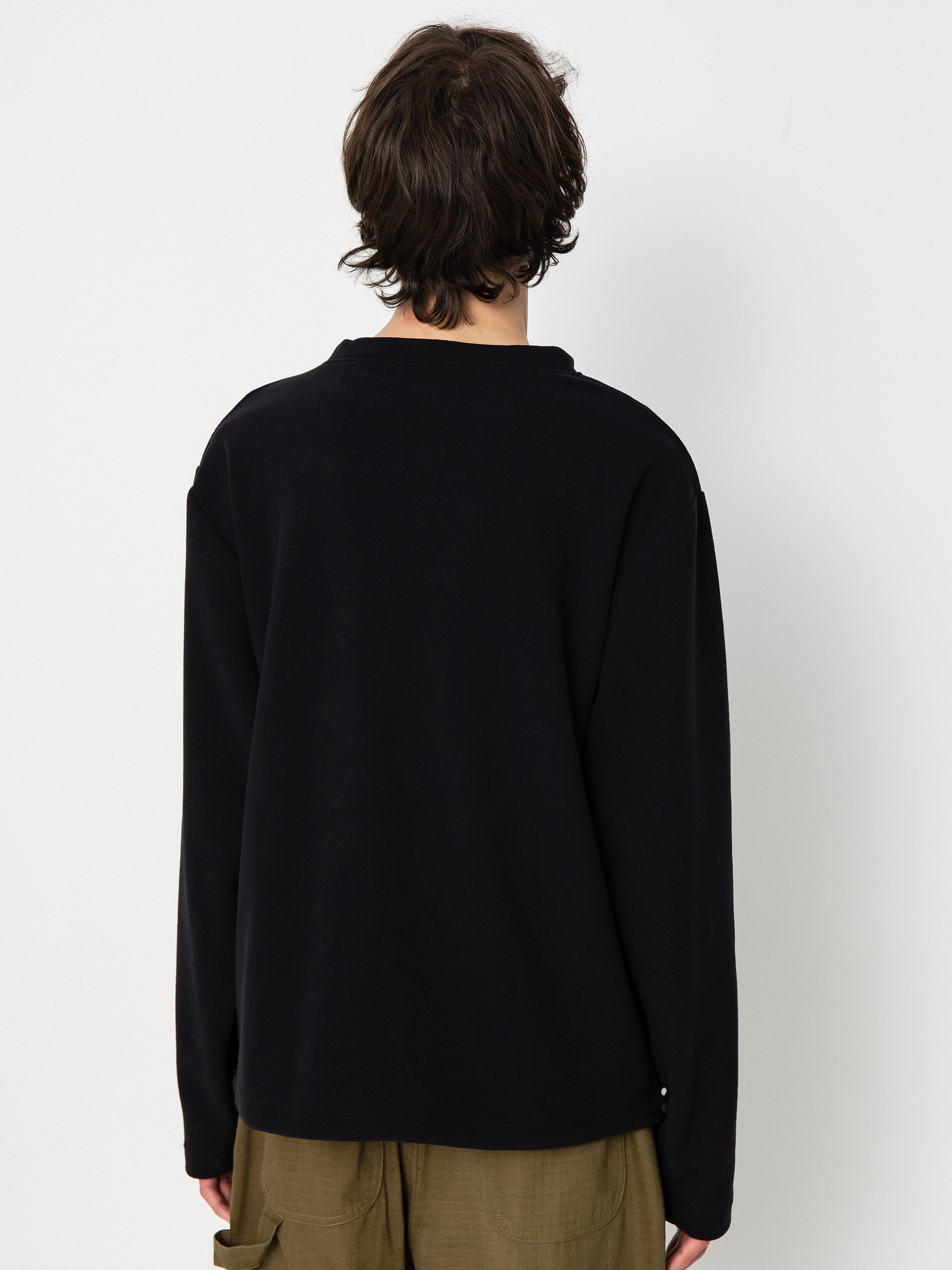 Mikina Poetic Collective Fleece Crew (black)