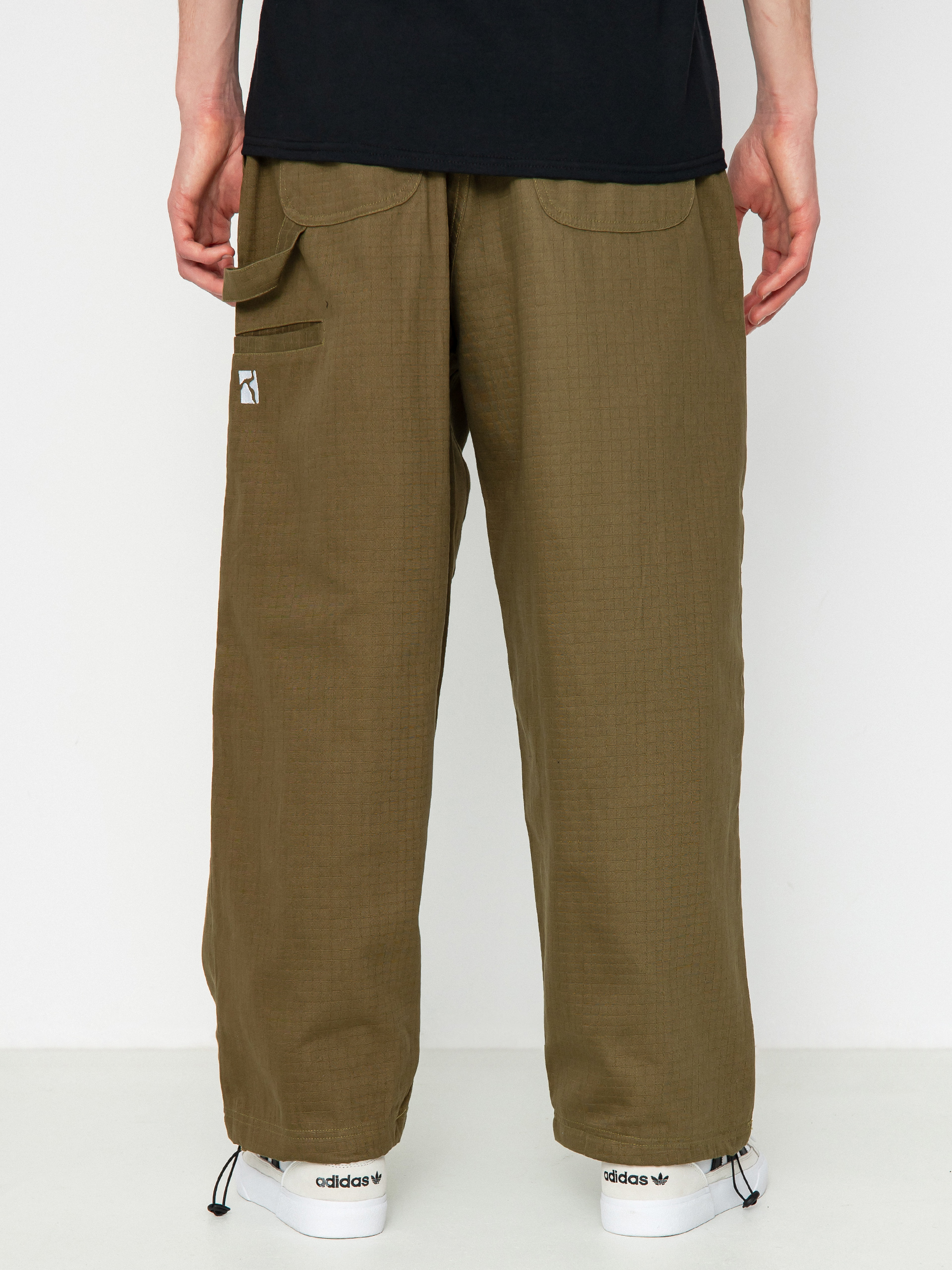 Kalhoty Poetic Collective Sculptor OTD (olive ripstop)