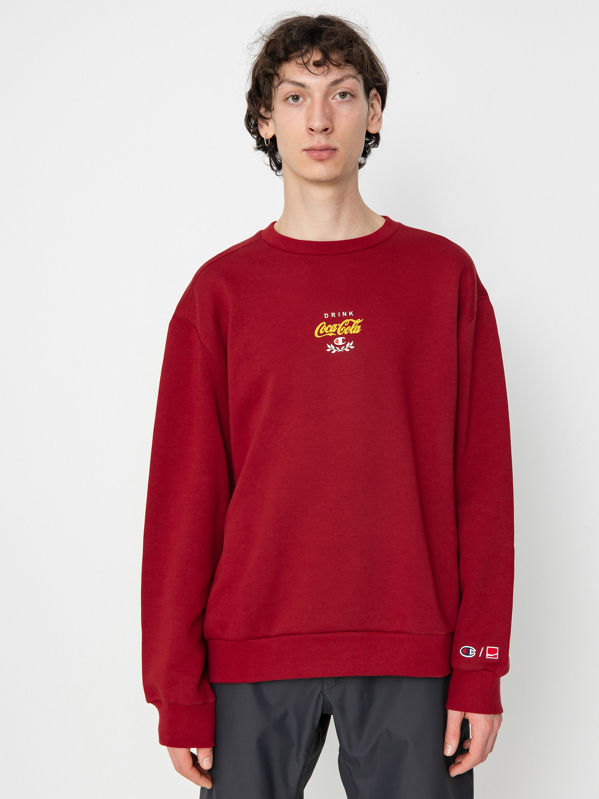 Mikina Champion X Coca Cola Crewneck Sweatshirt 220181 (dox)