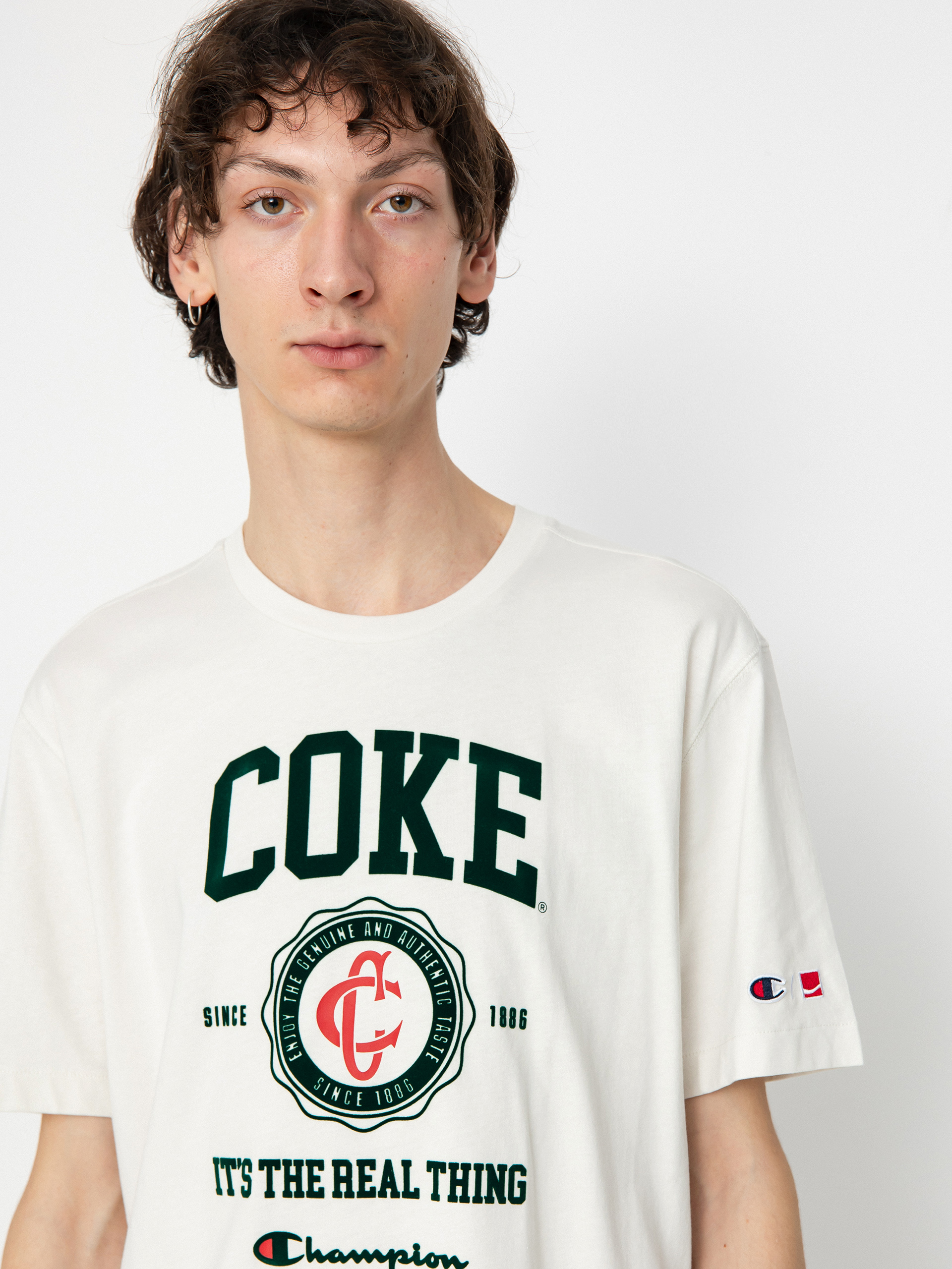 Tričko Champion X Coca Cola Crewneck T-Shirt 220183 (vapy)