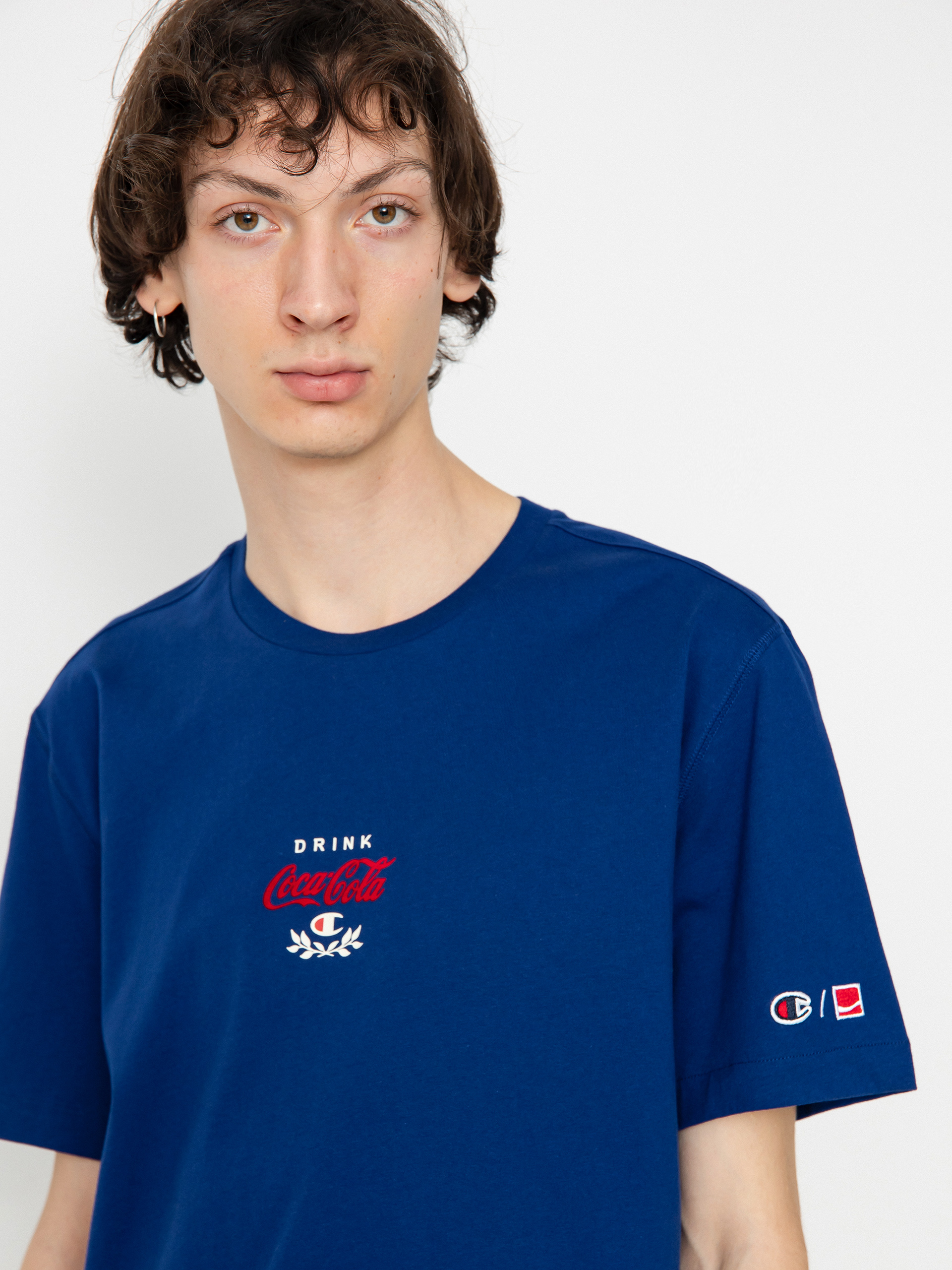 Tričko Champion X Coca Cola Crewneck T-Shirt 220184 (bwb)