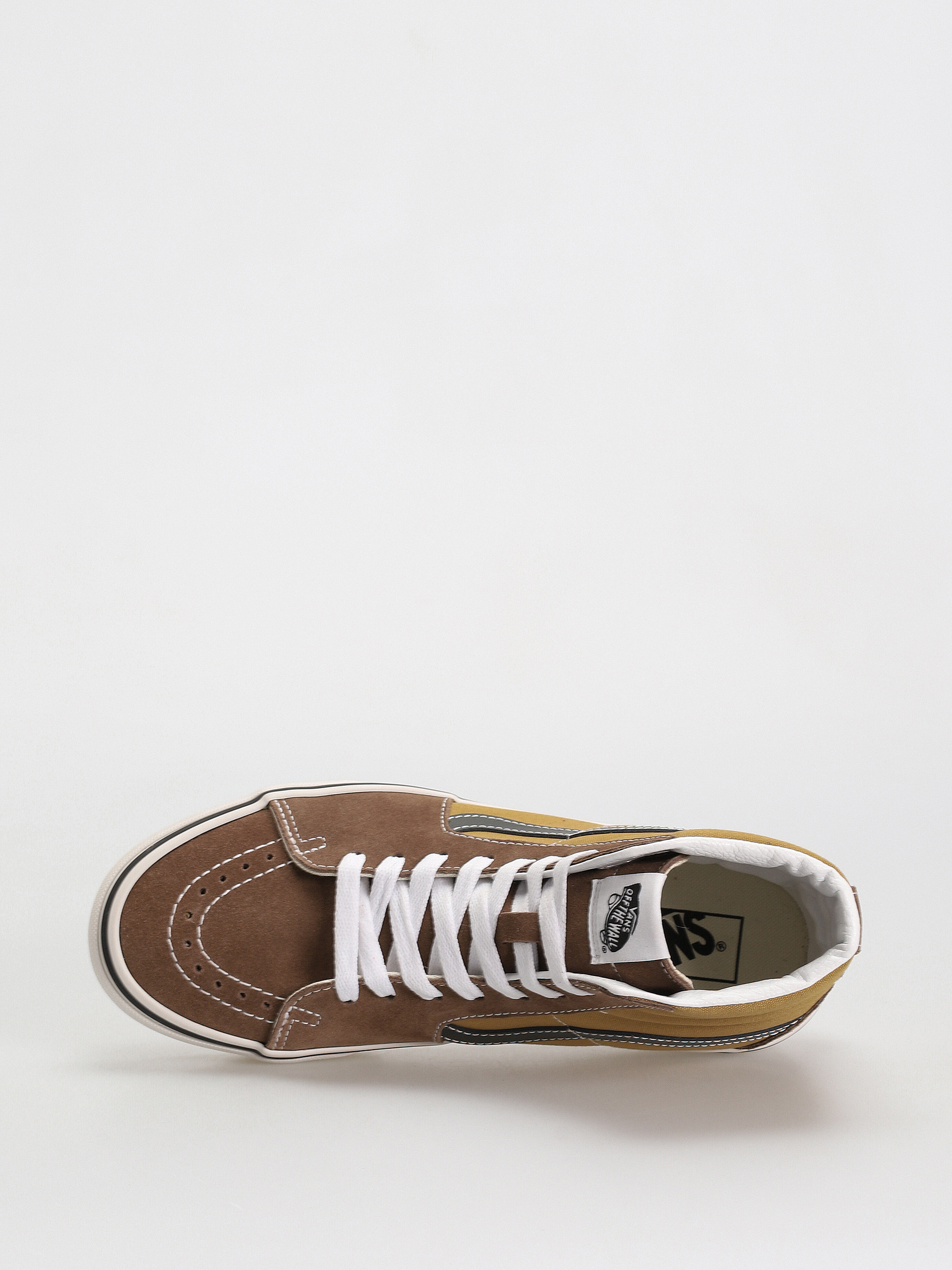 Boty Vans Sk8 Hi (canvas/suede pop brown/multi)