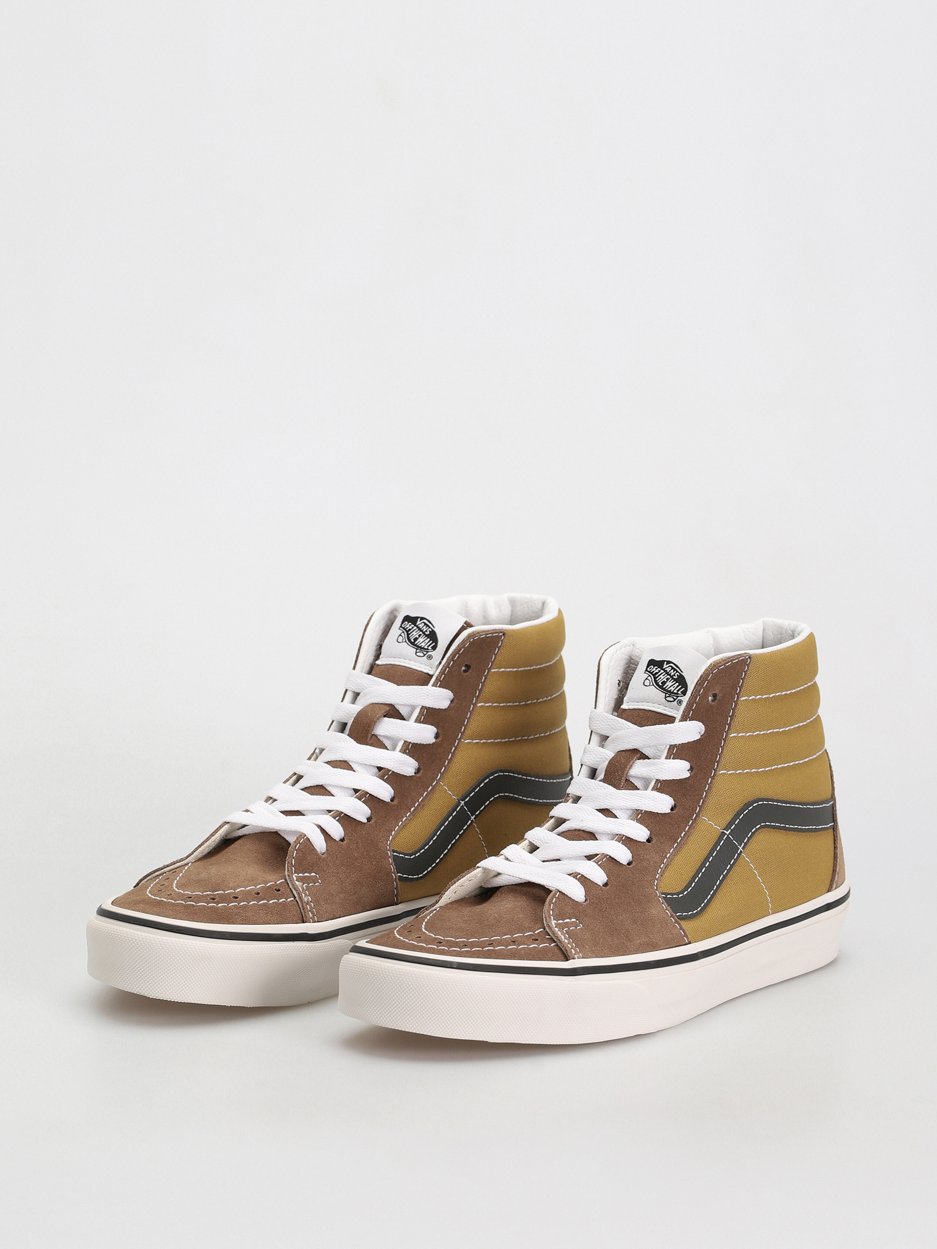 Boty Vans Sk8 Hi (canvas/suede pop brown/multi)