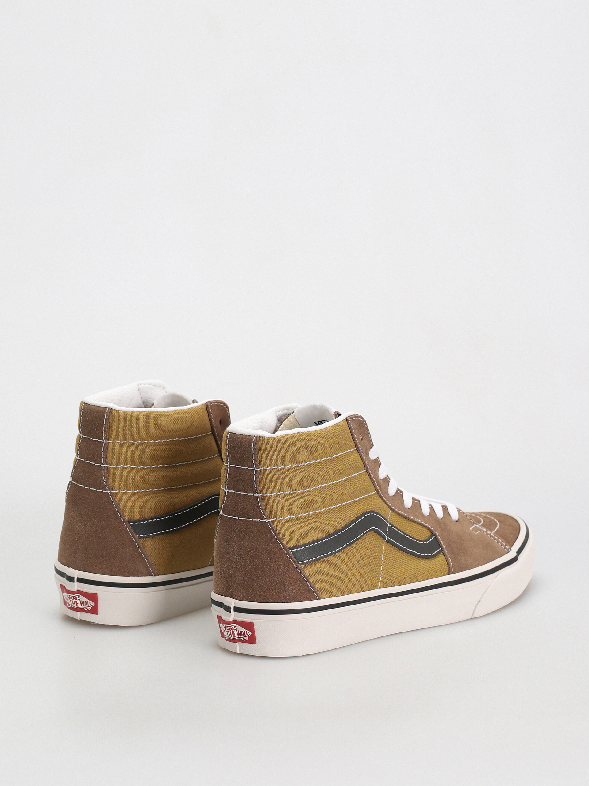 Boty Vans Sk8 Hi (canvas/suede pop brown/multi)