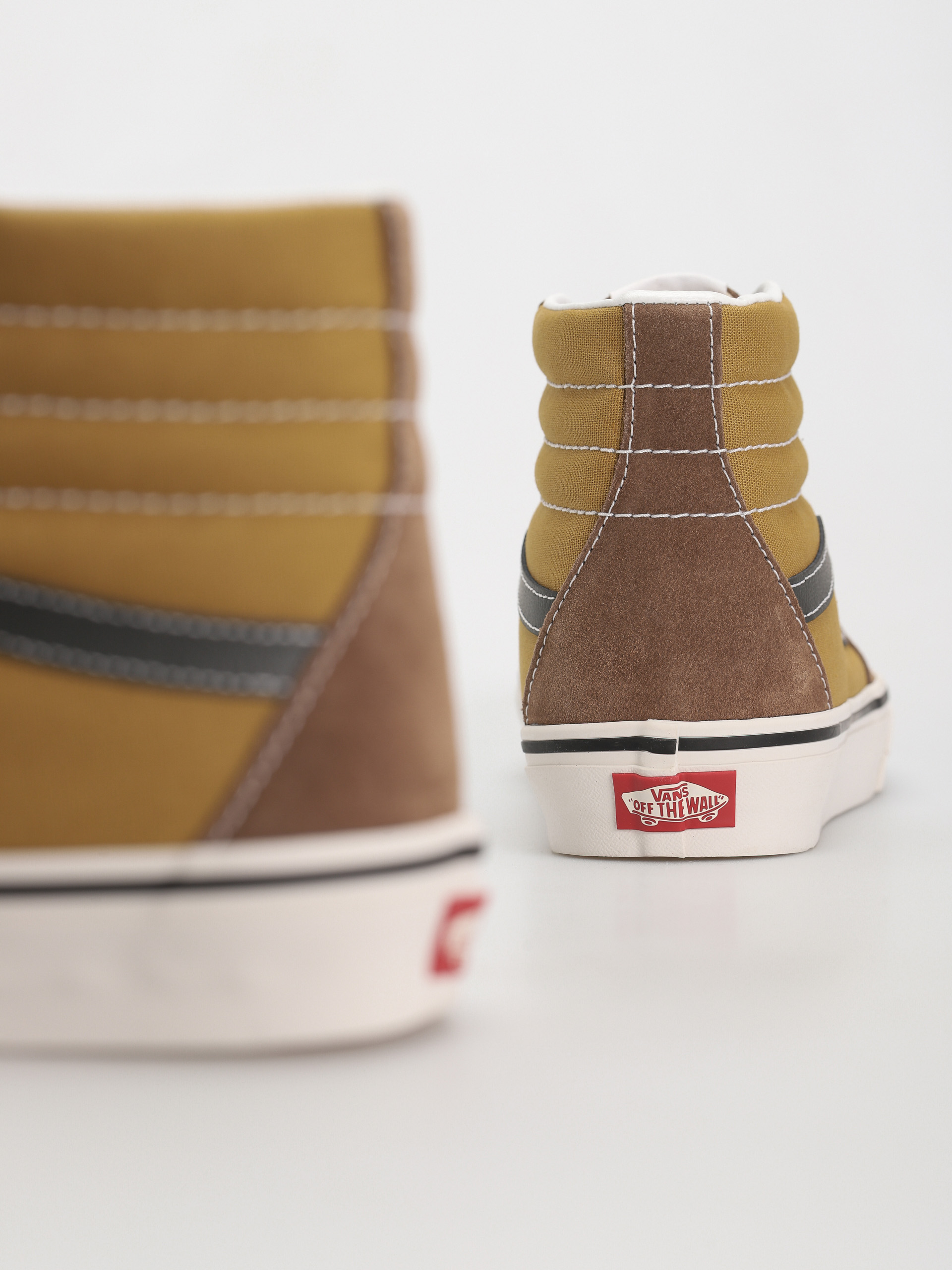 Boty Vans Sk8 Hi (canvas/suede pop brown/multi)