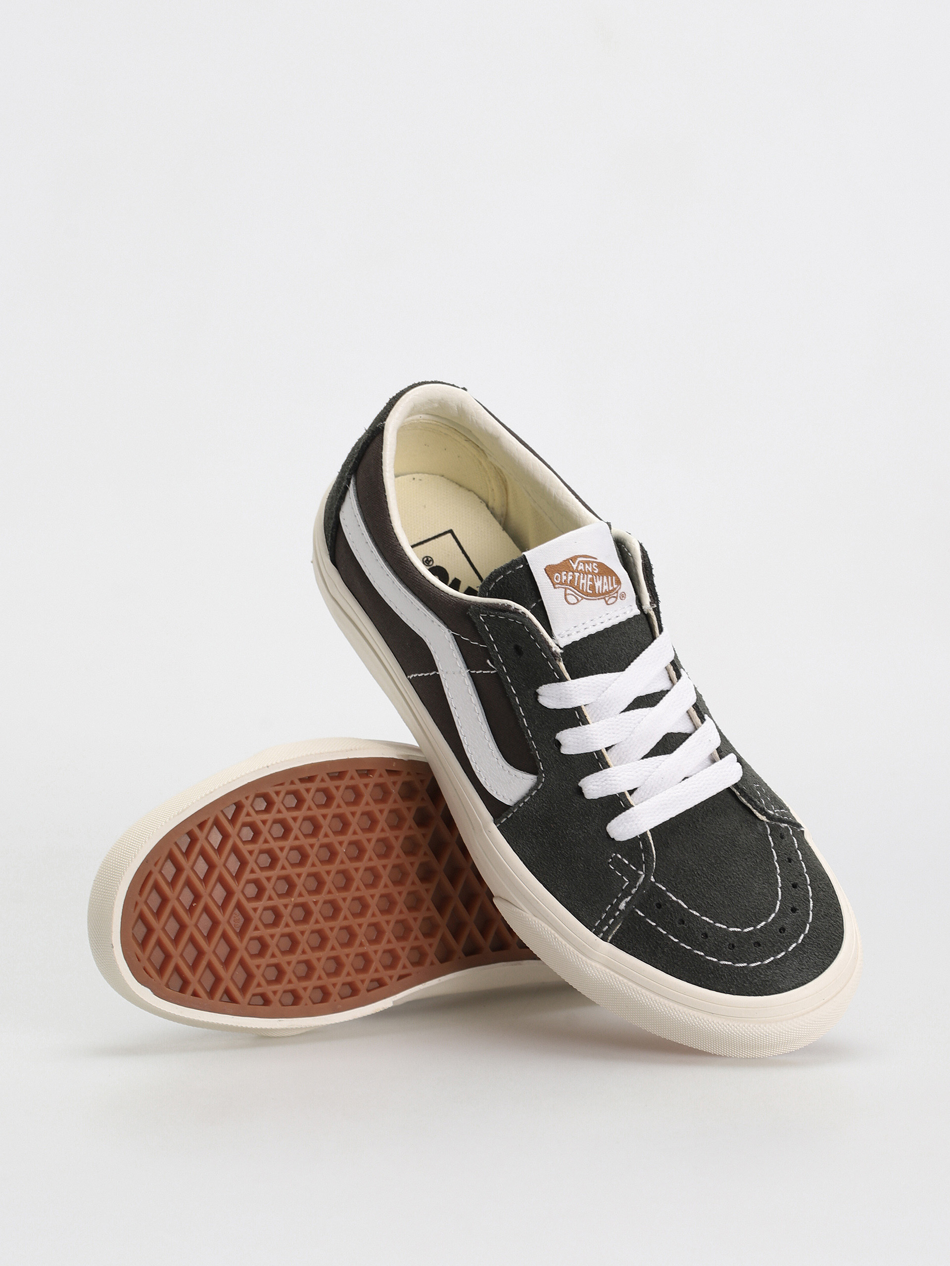 Boty Vans Sk8 Low (canvas/suede black ink)