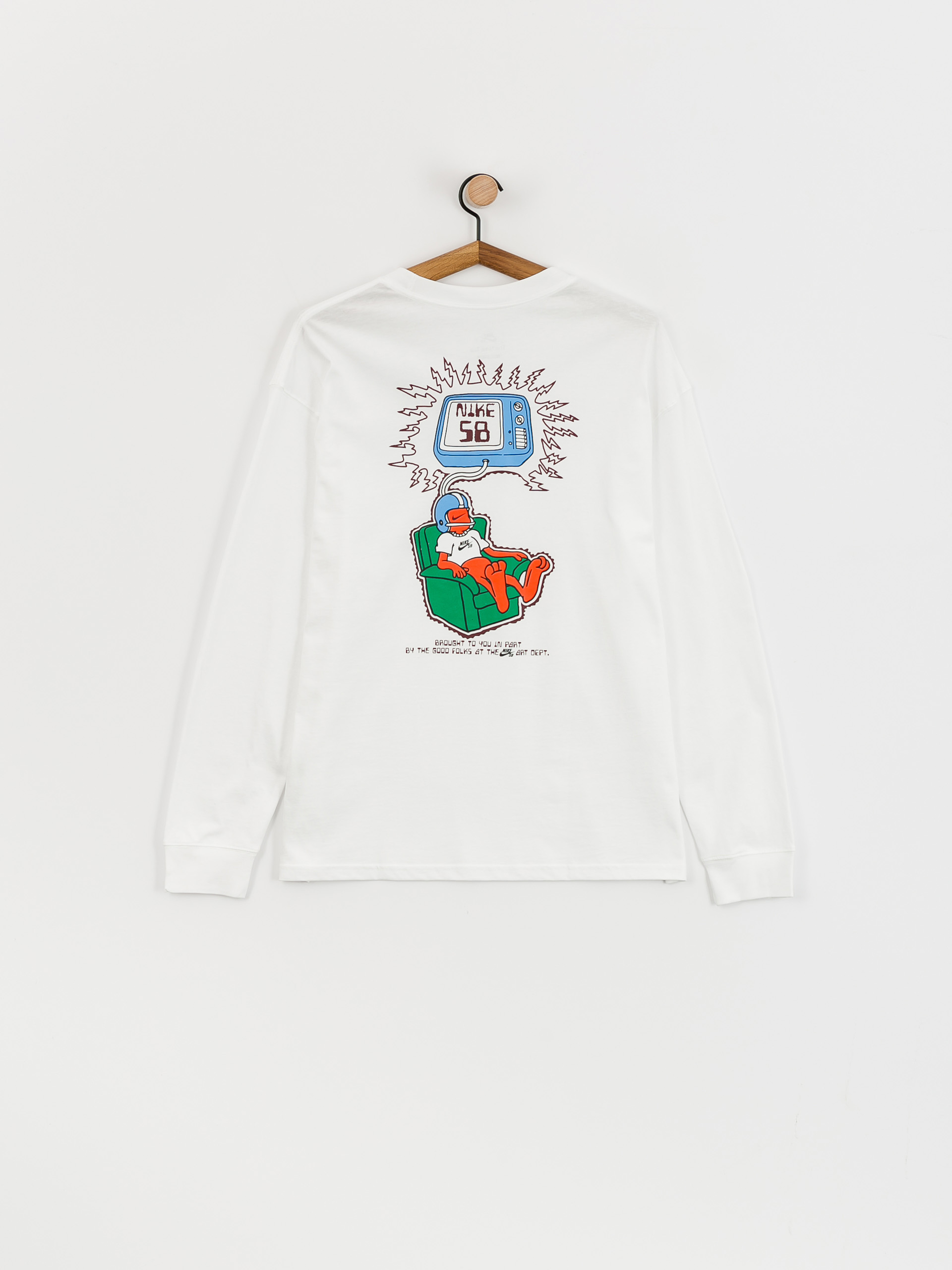 Triko Nike SB M90 Brainwash (white)